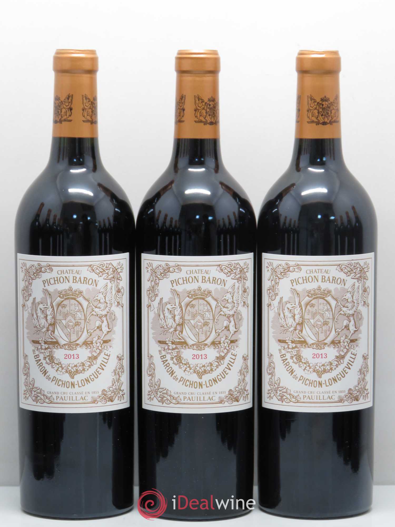 Pichon Longueville Baron 2ème Grand Cru Classé 2013 - Lot de 12 bouteilles - 1