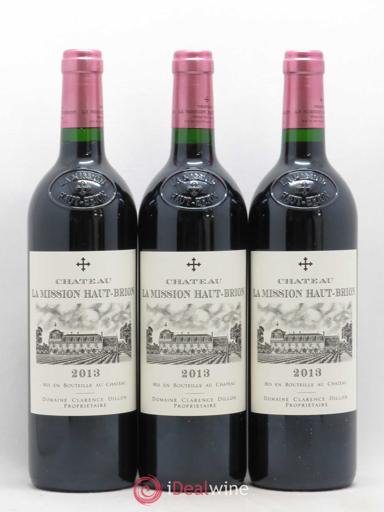 Château la Mission Haut-Brion Cru Classé de Graves 2013 - Lot de 3 bouteilles - 0