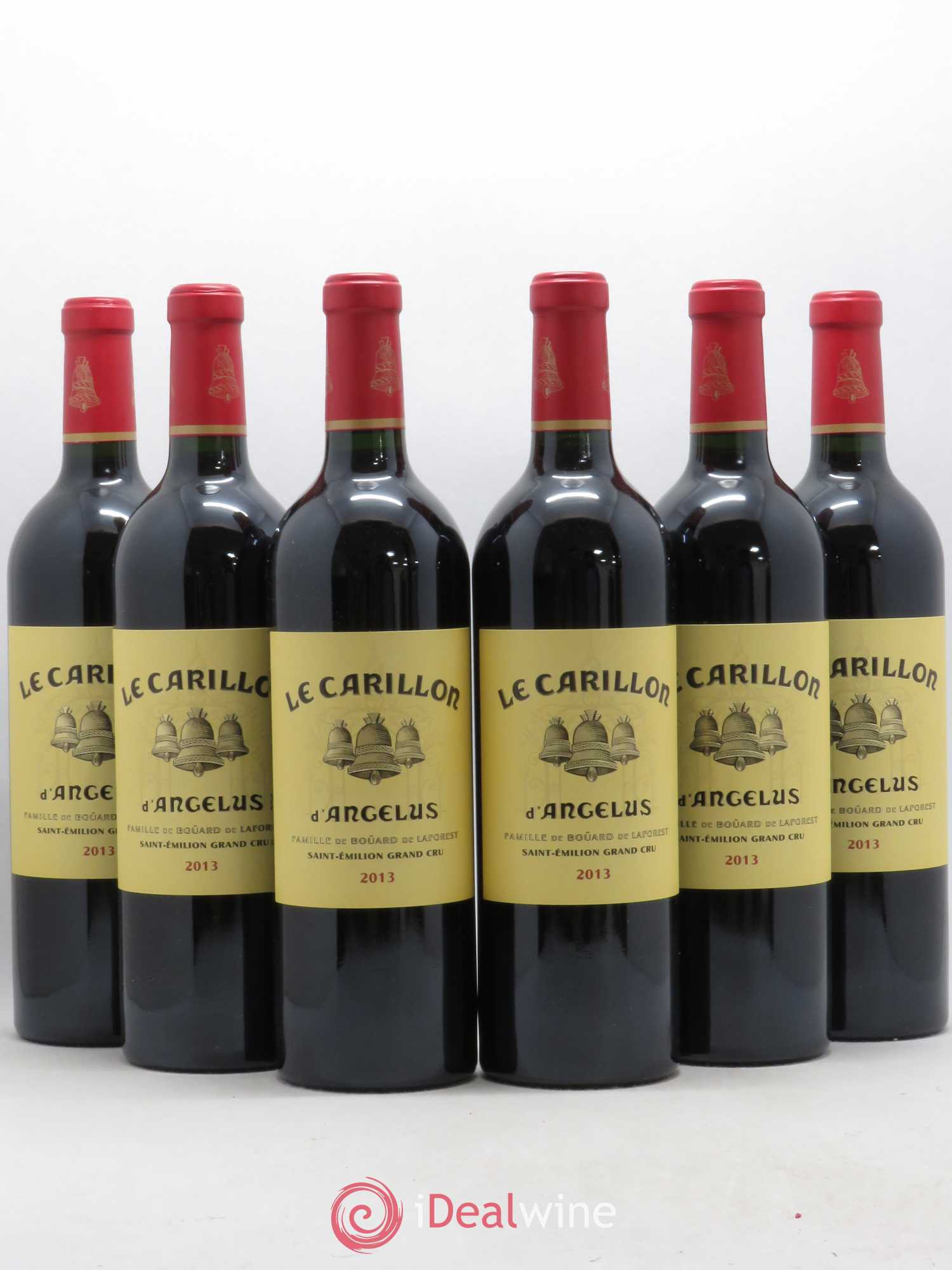 Le Carillon de l'Angélus Second Vin 2013 - Lot de 6 bouteilles - 0