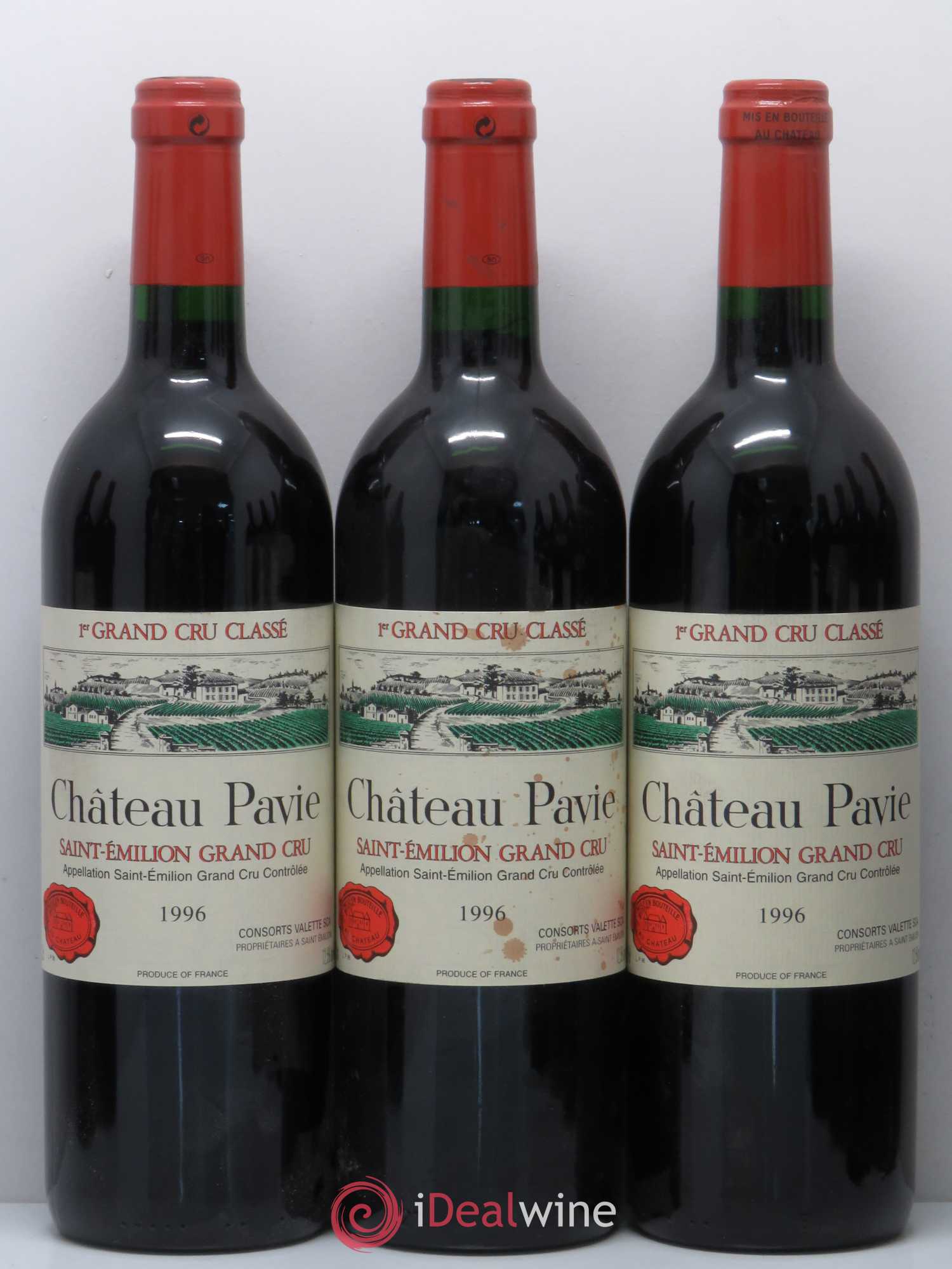 Château Pavie 1er Grand Cru Classé A 1996 - Lot de 12 bouteilles - 2