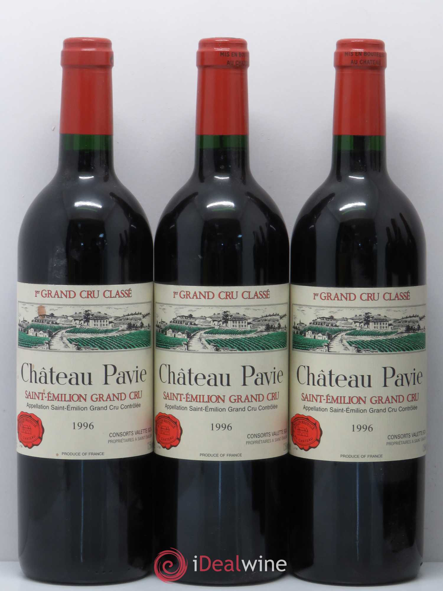 Château Pavie 1er Grand Cru Classé A 1996 - Lot de 12 bouteilles - 3