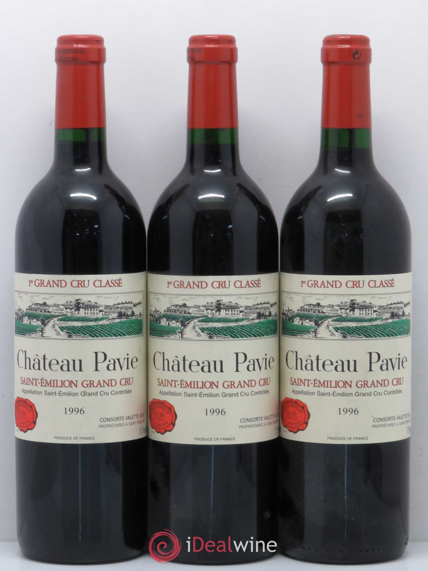 Château Pavie 1er Grand Cru Classé A 1996 - Lot de 12 bouteilles - 4