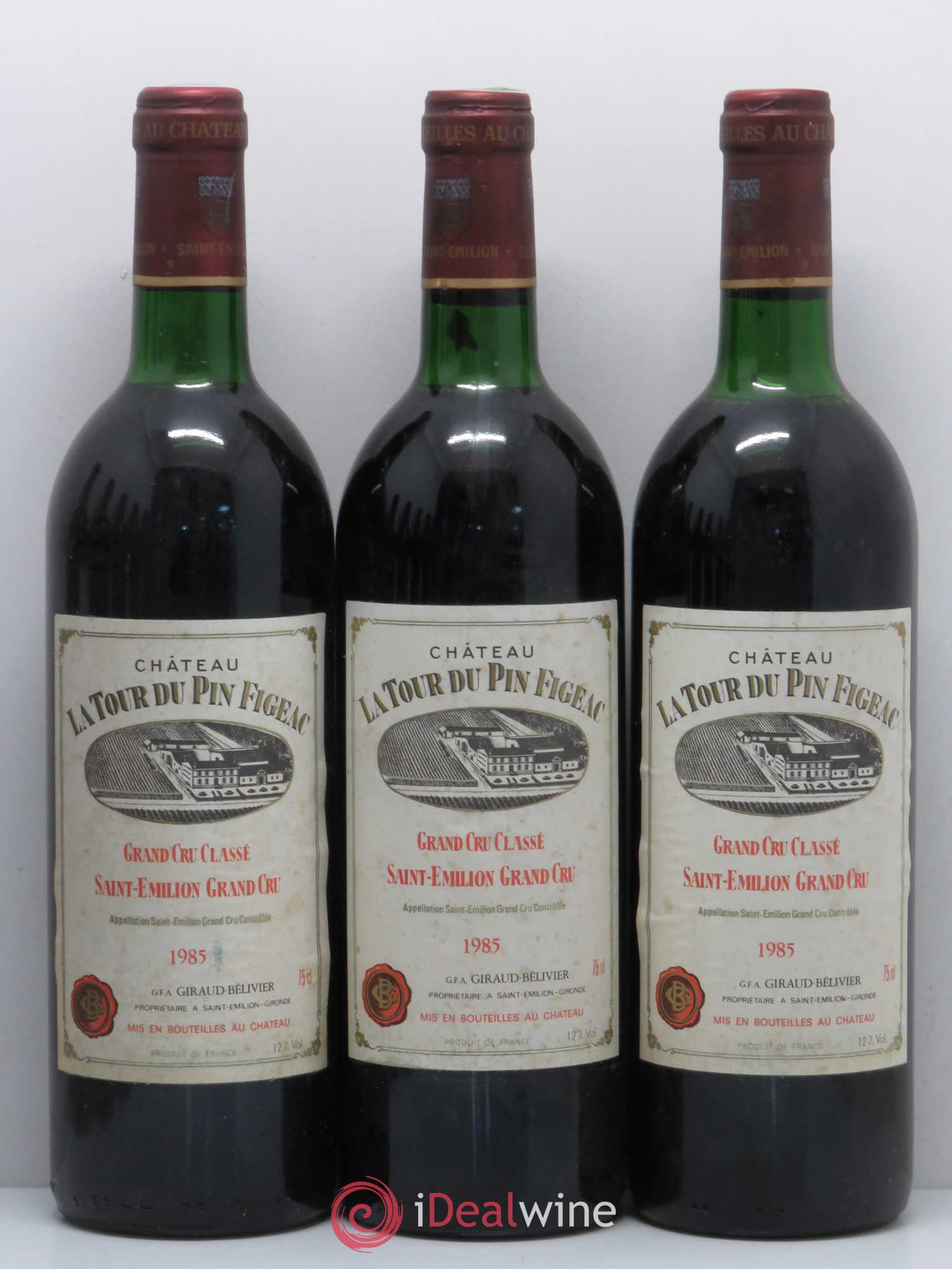 Château la Tour du Pin Figeac 1985 - Lot de 12 bouteilles - 2