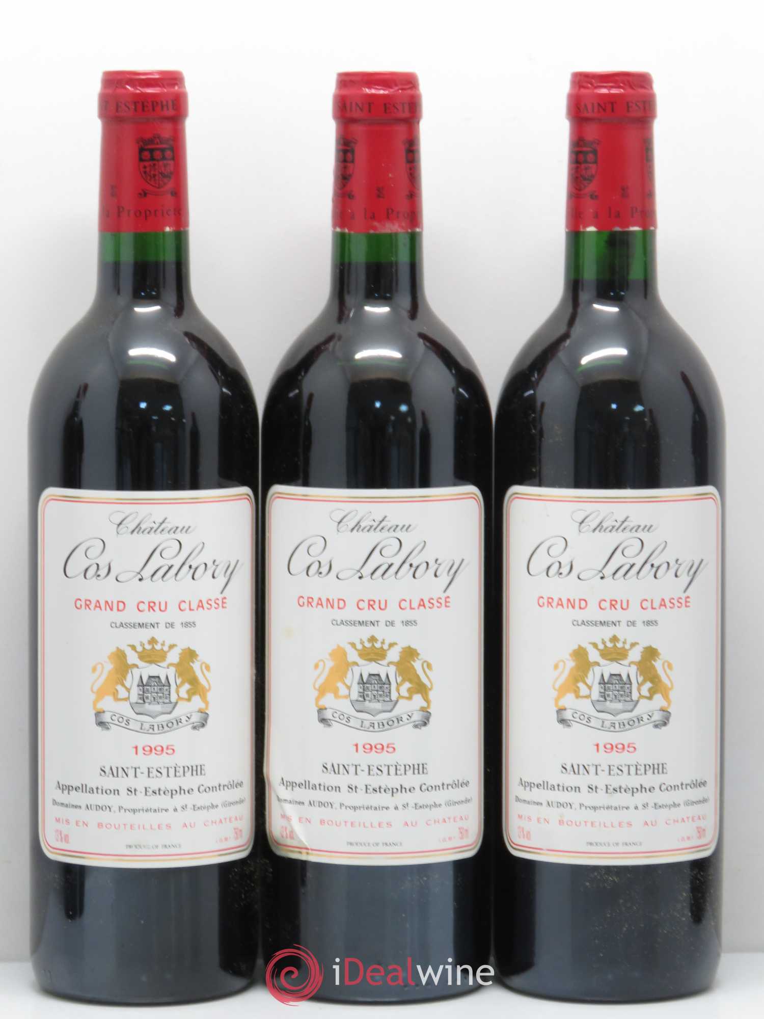 Château Cos Labory 5ème Grand Cru Classé 1995 - Lot de 6 bouteilles - 2