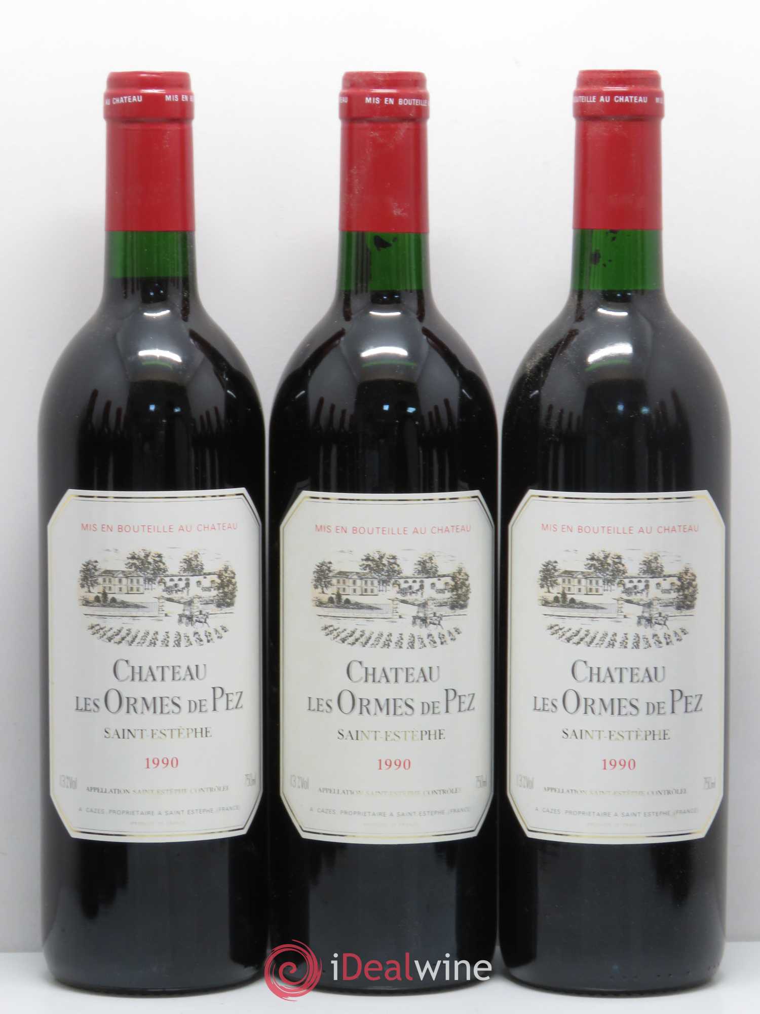 Château les Ormes de Pez 1990 - Lot de 12 bouteilles - 1