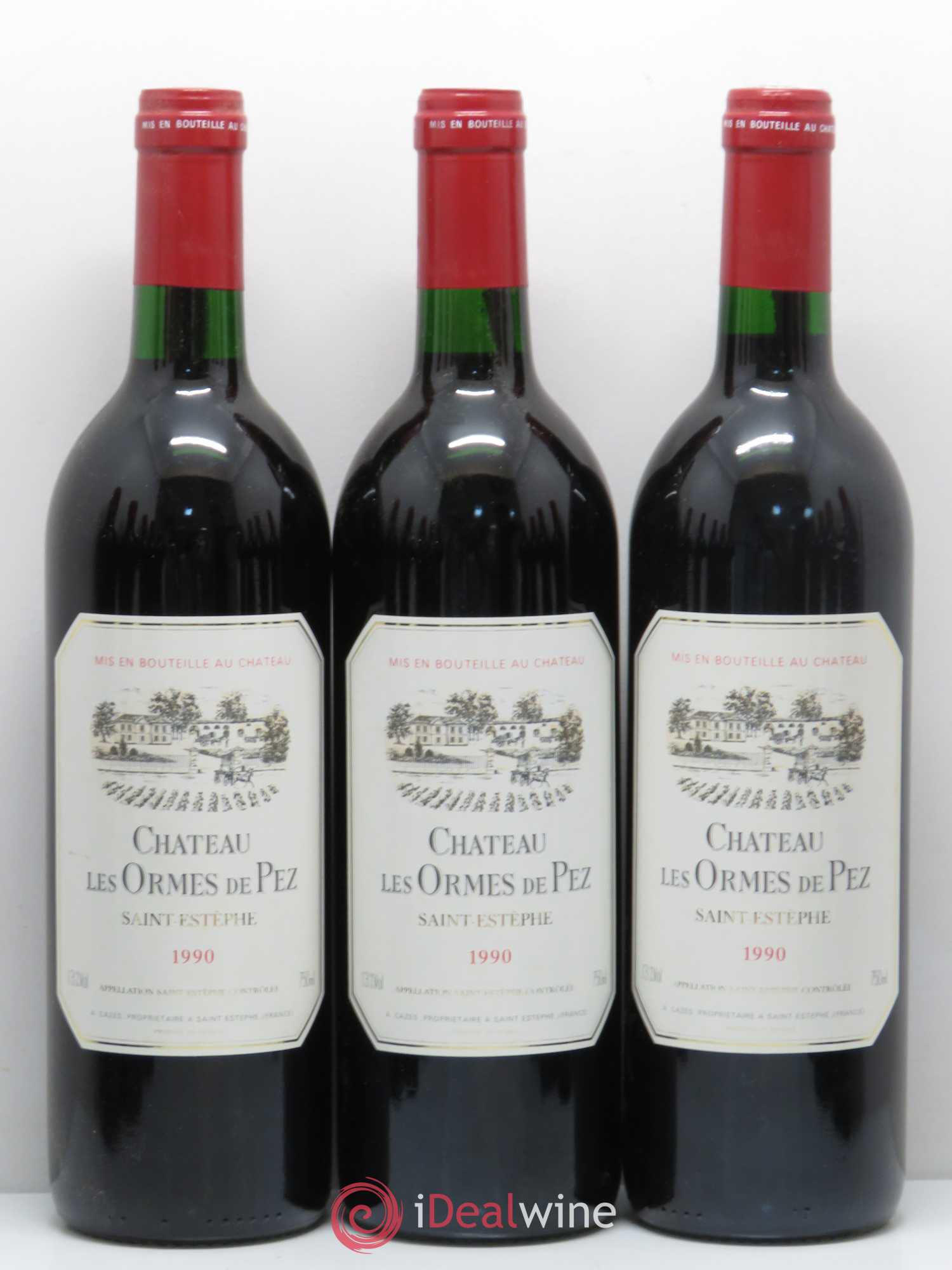 Château les Ormes de Pez 1990 - Lot de 12 bouteilles - 2