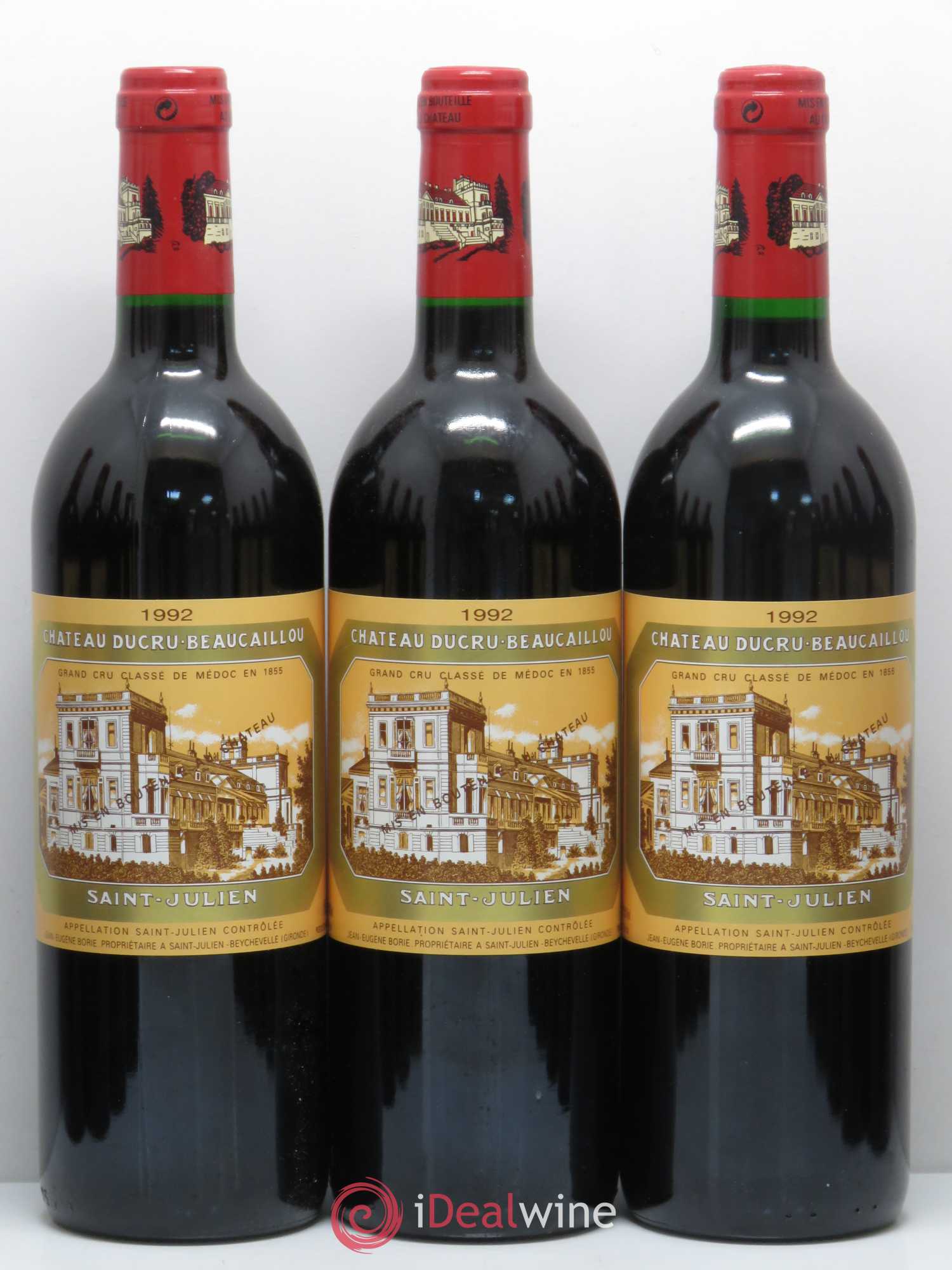Château Ducru Beaucaillou 2ème Grand Cru Classé 1992 - Lot de 12 bouteilles - 1
