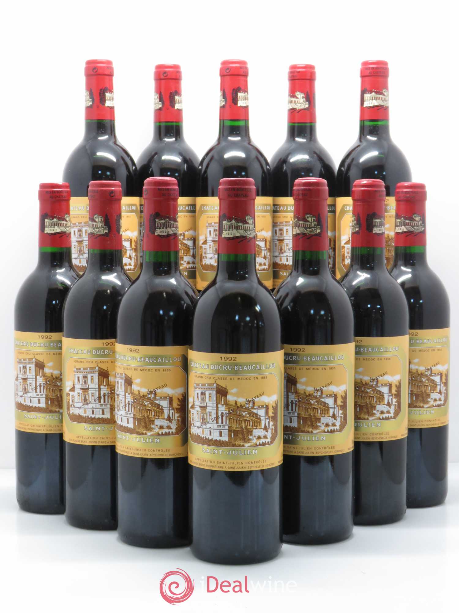Château Ducru Beaucaillou 2ème Grand Cru Classé 1992 - Lot de 12 bouteilles - 0