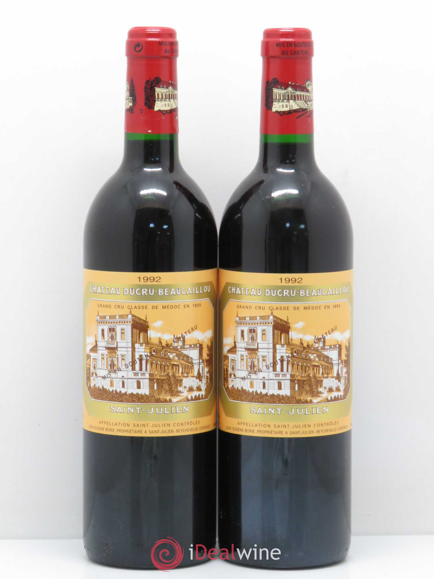 Château Ducru Beaucaillou 2ème Grand Cru Classé 1992 - Lot de 2 bouteilles - 0