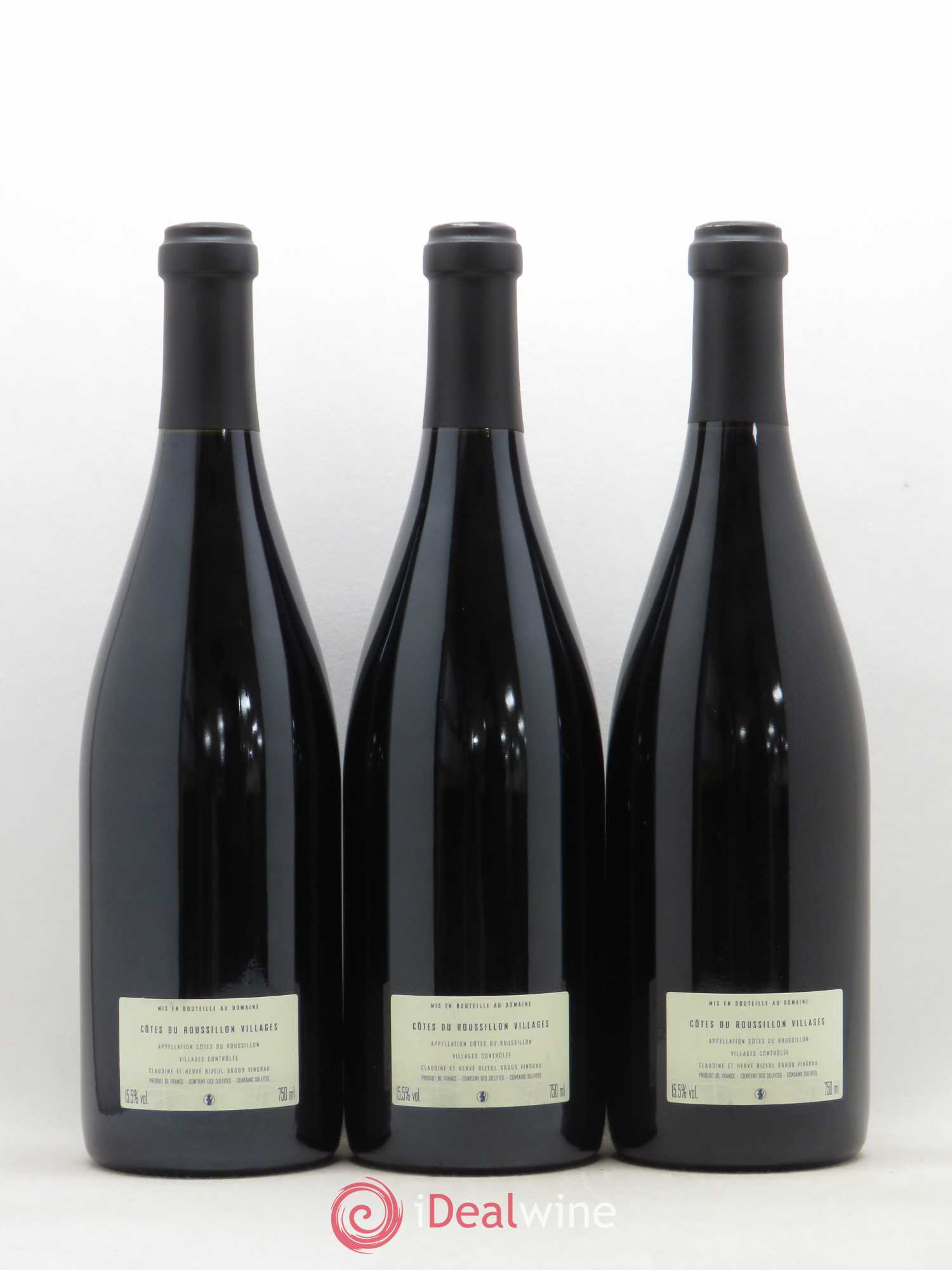 Côtes du Roussillon Villages Clos des Fées La Petite Sibérie Hervé Bizeul 2013 - Lot de 6 bouteilles - 4