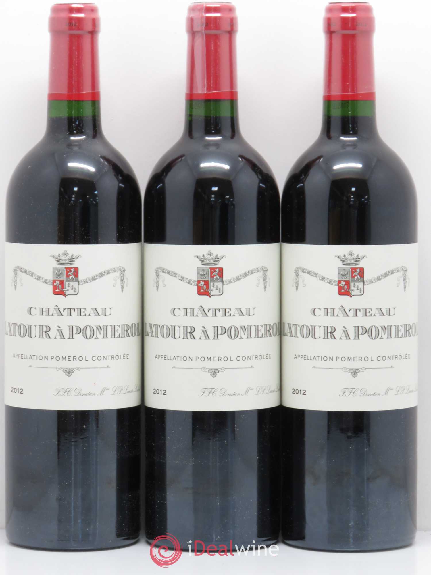 Château Latour à Pomerol 2012 - Lot de 6 bouteilles - 1