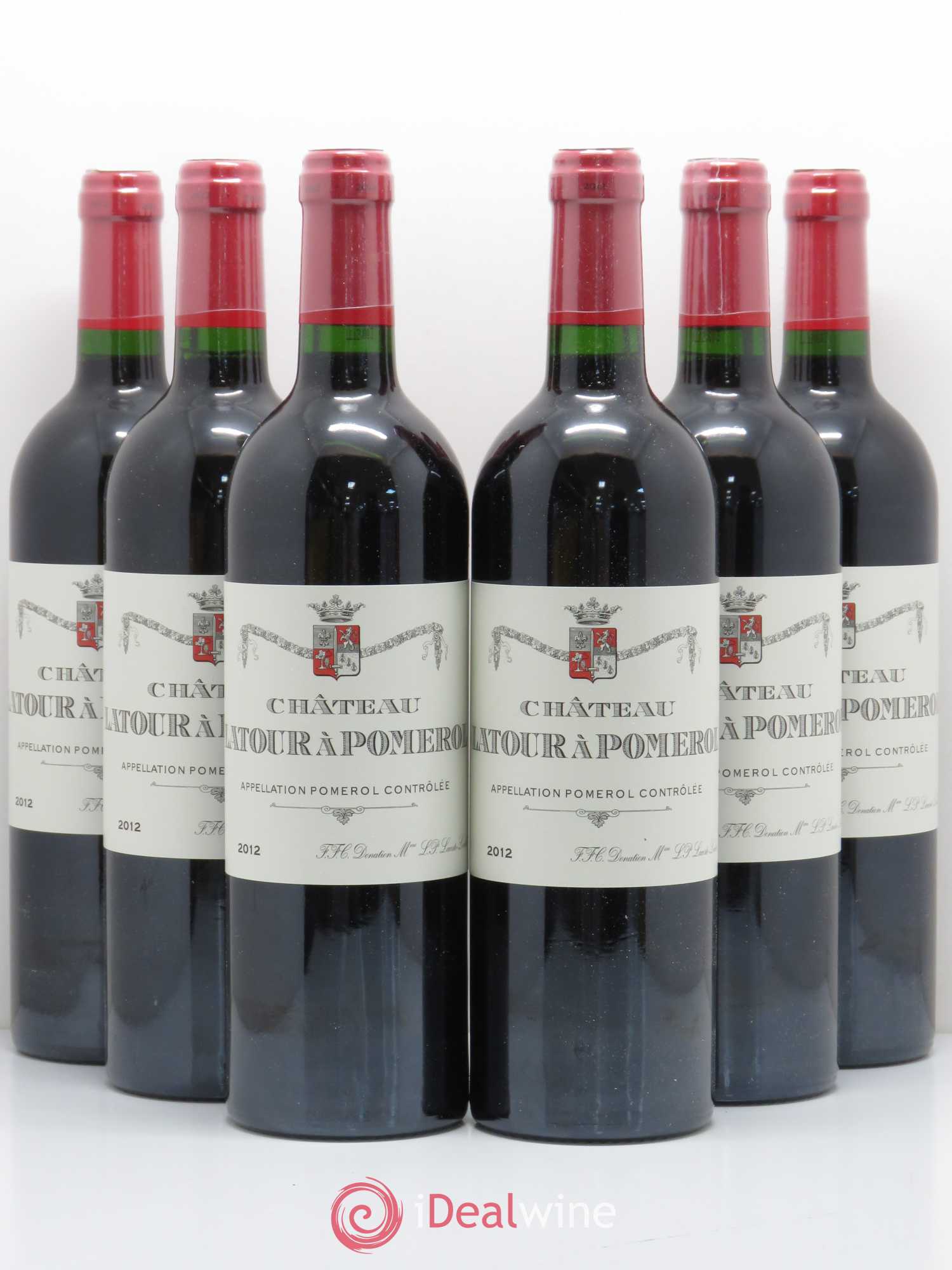 Château Latour à Pomerol 2012 - Lot de 6 bouteilles - 0
