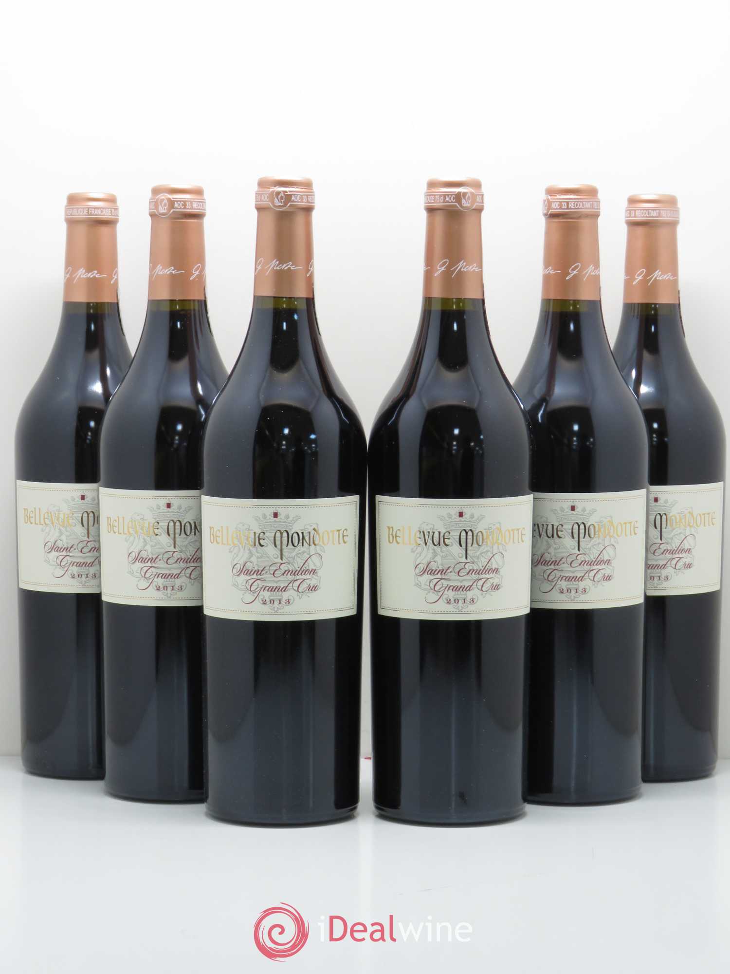 Château Bellevue Mondotte 2013 - Lot de 6 bouteilles - 0