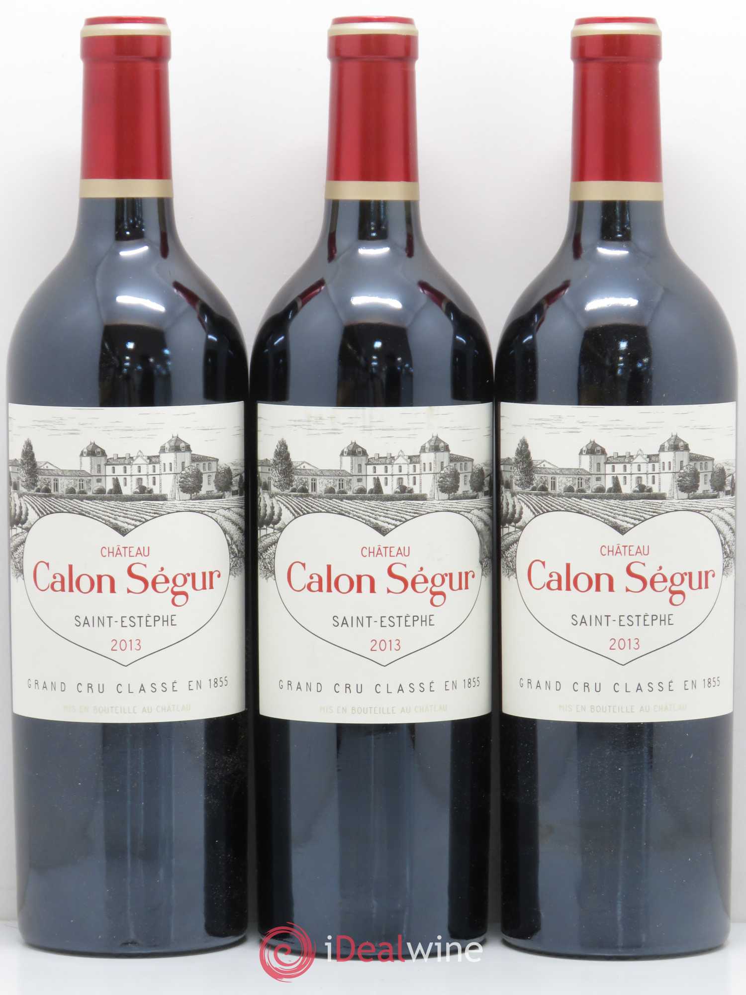 Château Calon Ségur 3ème Grand Cru Classé 2013 - Lot de 6 bouteilles - 1