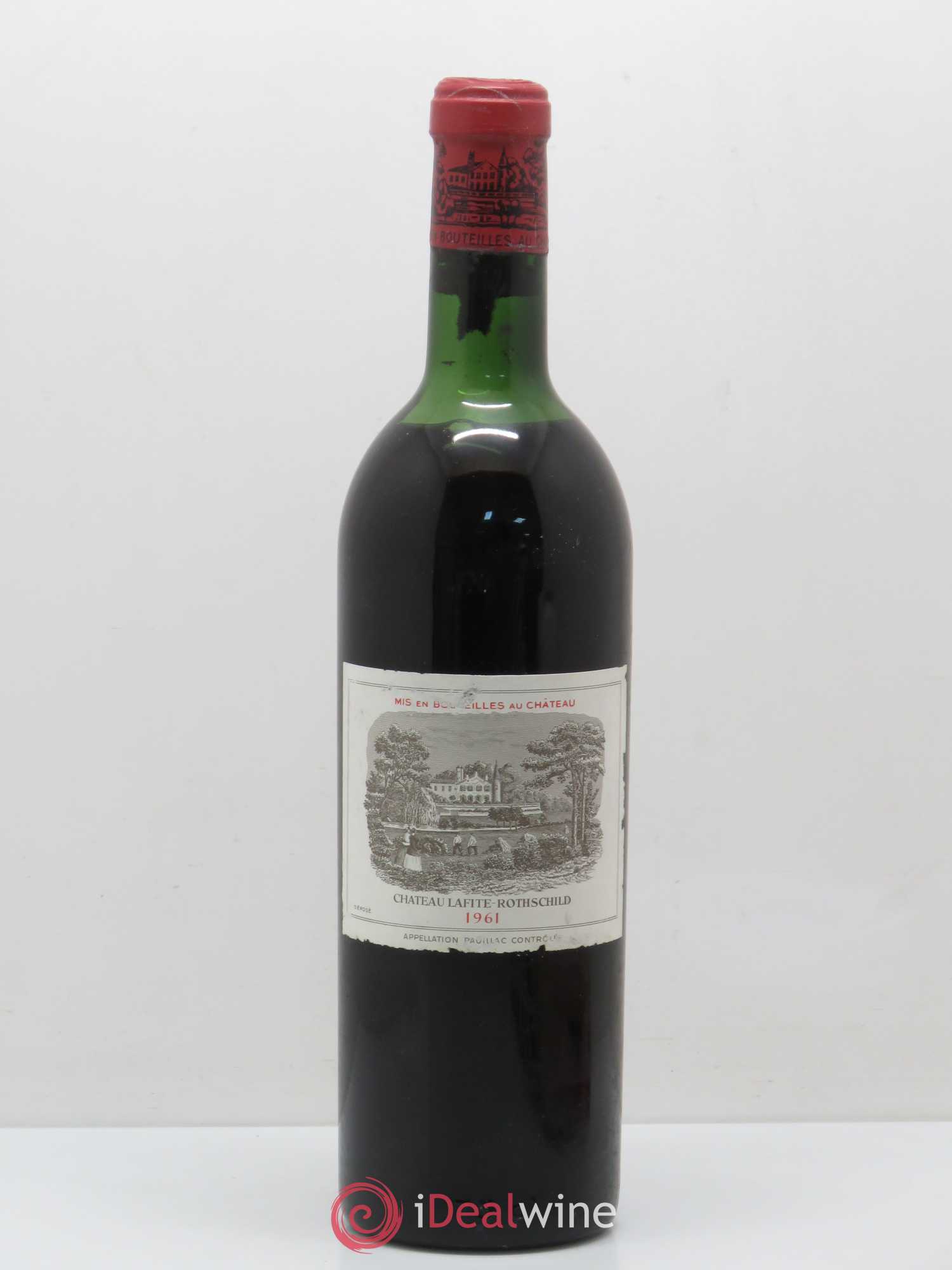 Château Lafite Rothschild 1er Grand Cru Classé 1961 - Lot de 1 bouteille - 0