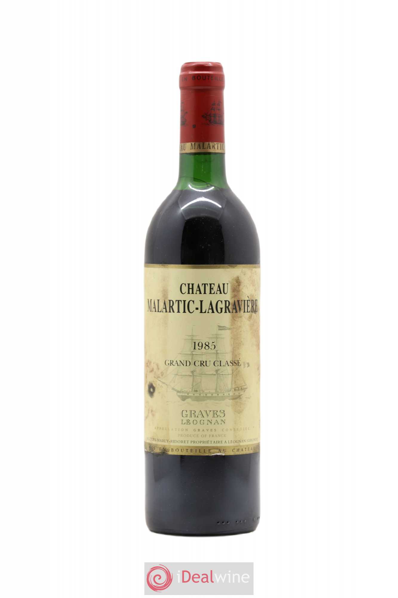 Château Malartic-Lagravière Cru Classé de Graves 1985 - Lot de 1 bouteille - 0