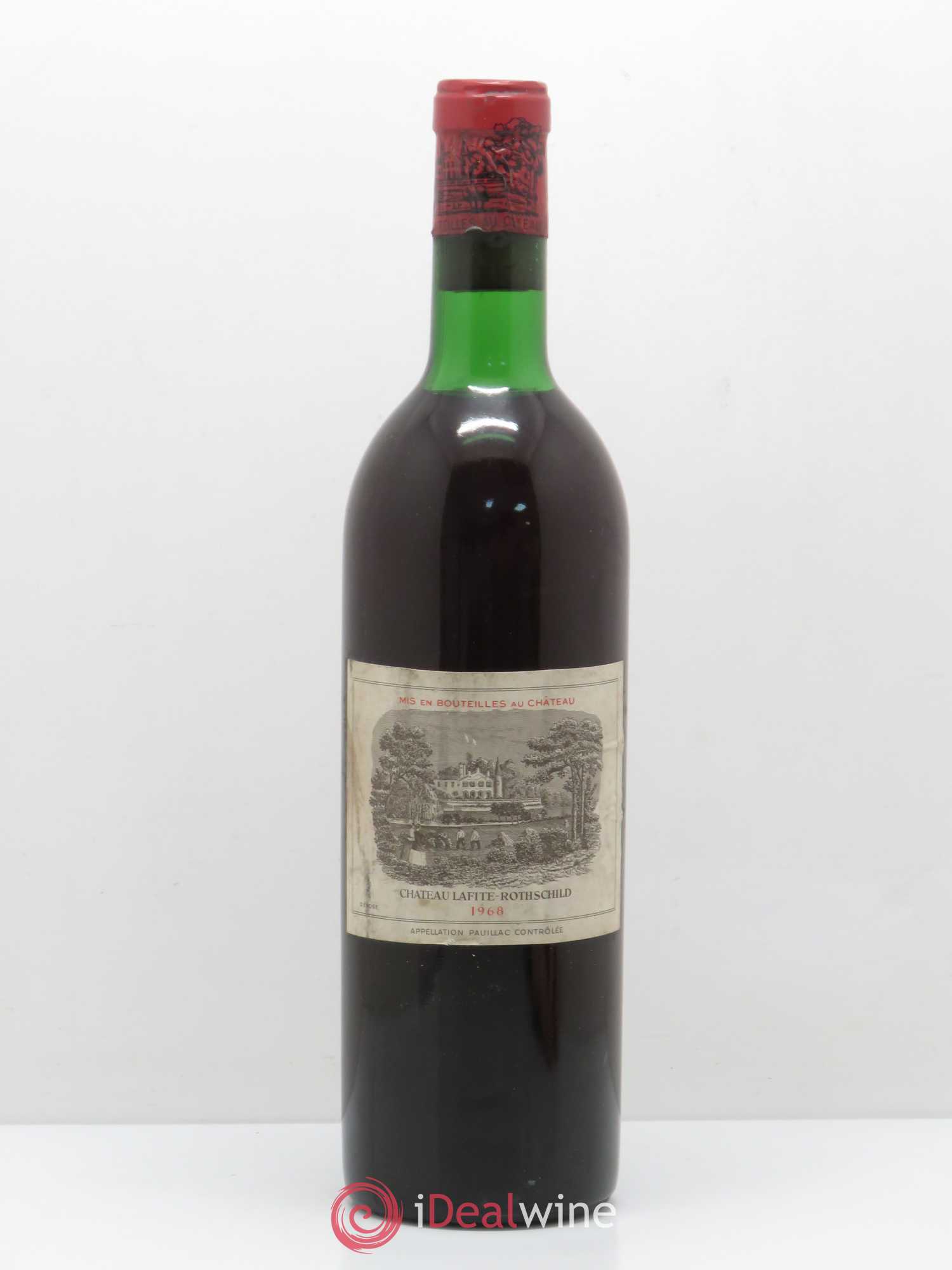 Château Lafite Rothschild 1er Grand Cru Classé 1968 - Lot de 1 bouteille - 0