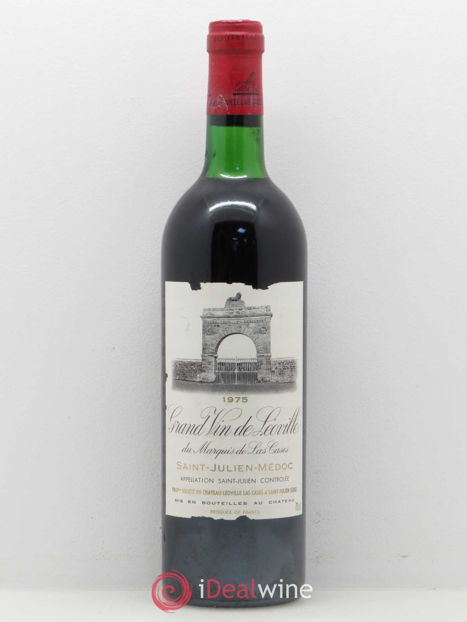 Château Léoville Las Cases 2ème Grand Cru Classé 1975 - Lot de 1 bouteille - 0