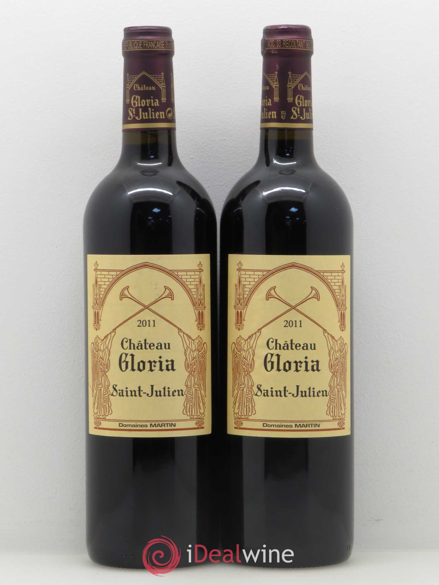 Château Gloria 2011 - Lot de 2 bouteilles - 0