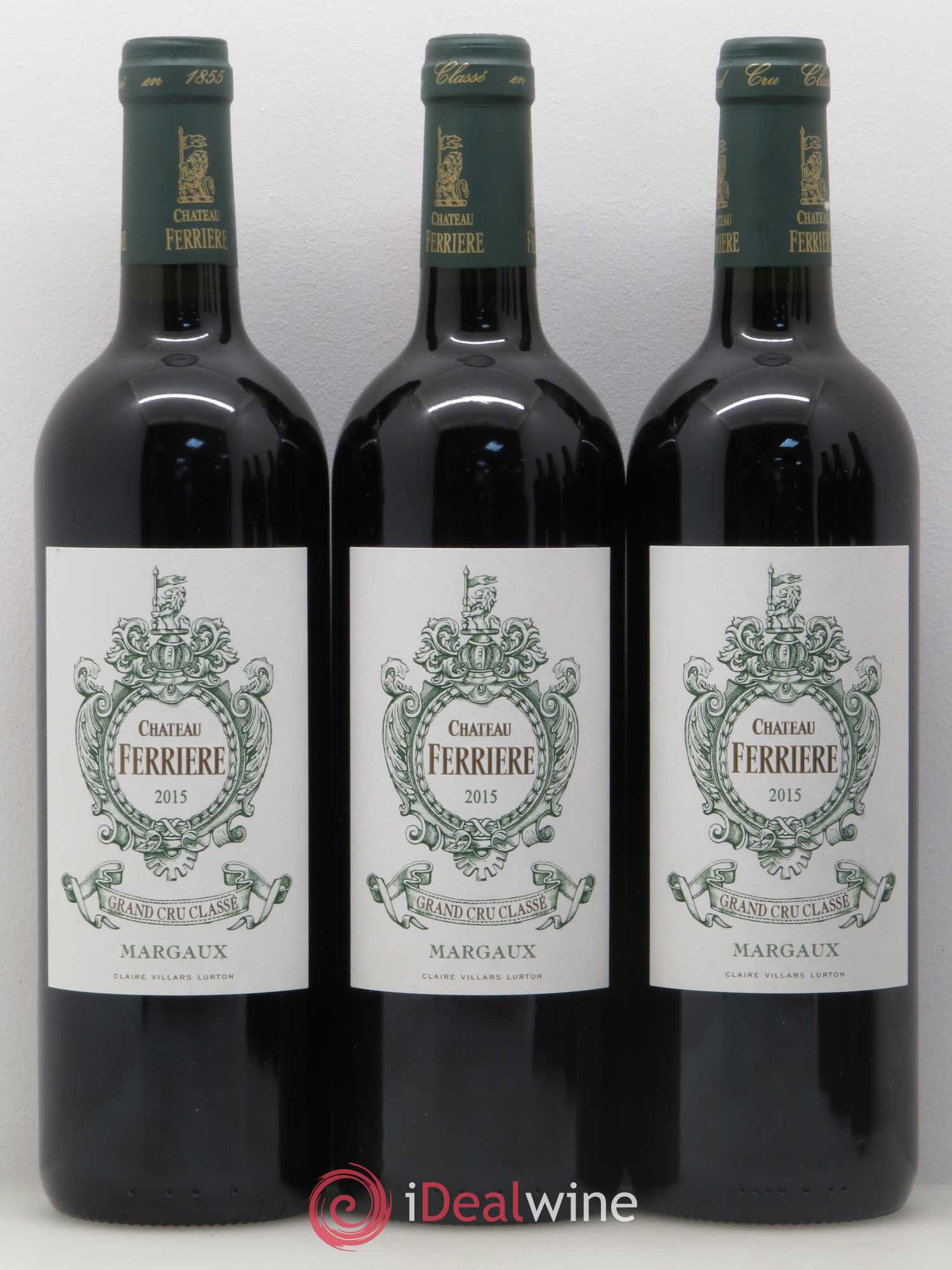 Château Ferrière 3ème Grand Cru Classé 2015 - Lot de 6 bouteilles - 1