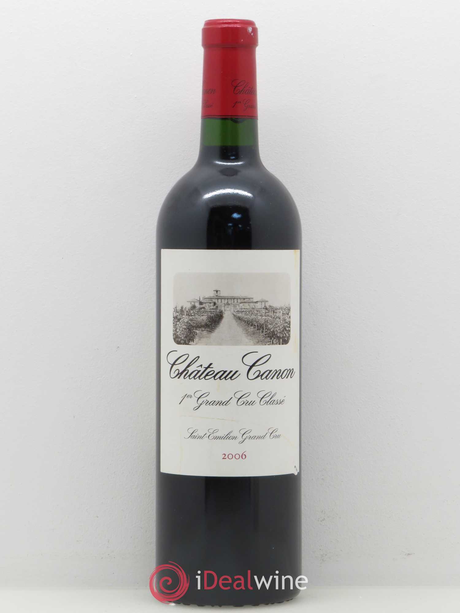 Château Canon 1er Grand Cru Classé B 2006 - Lot de 1 bouteille - 0