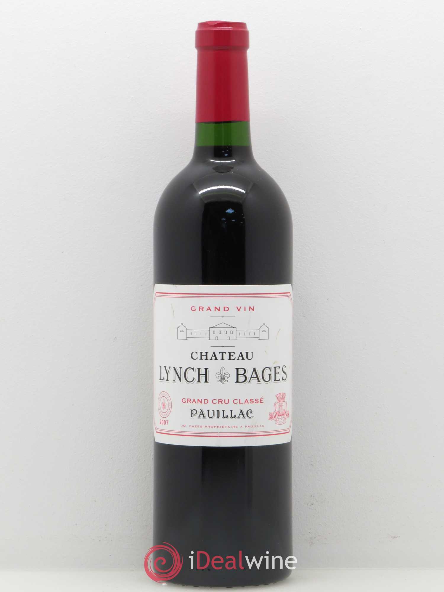 Château Lynch Bages 5ème Grand Cru Classé 2007 - Lot de 1 bouteille - 0