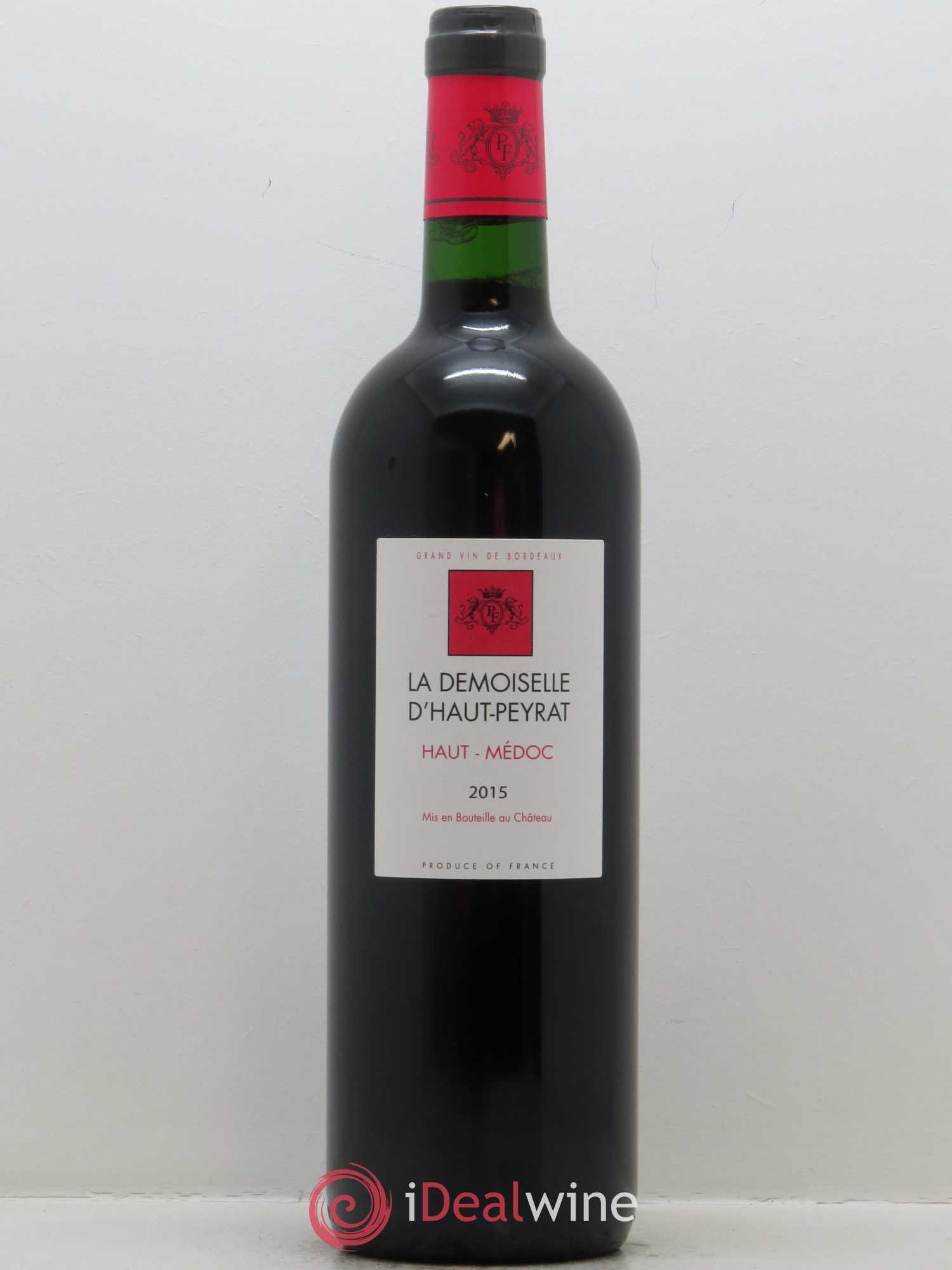Château La Demoiselle d'Haut-Peyrat 2015 - Lot de 1 bouteille - 0
