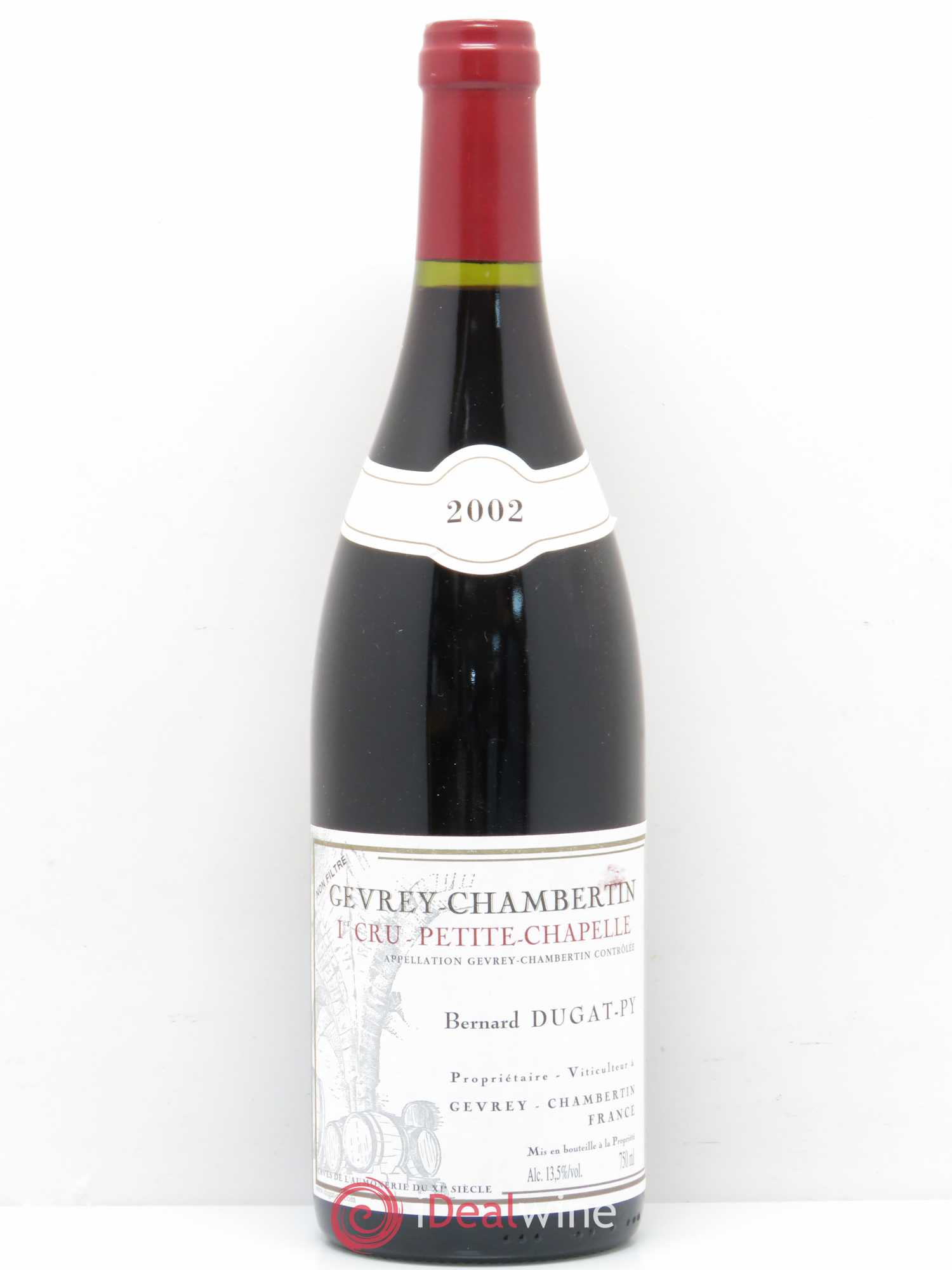 Gevrey-Chambertin 1er Cru Petite Chapelle Vieilles Vignes Dugat-Py 2002 - Lot de 1 bouteille - 0