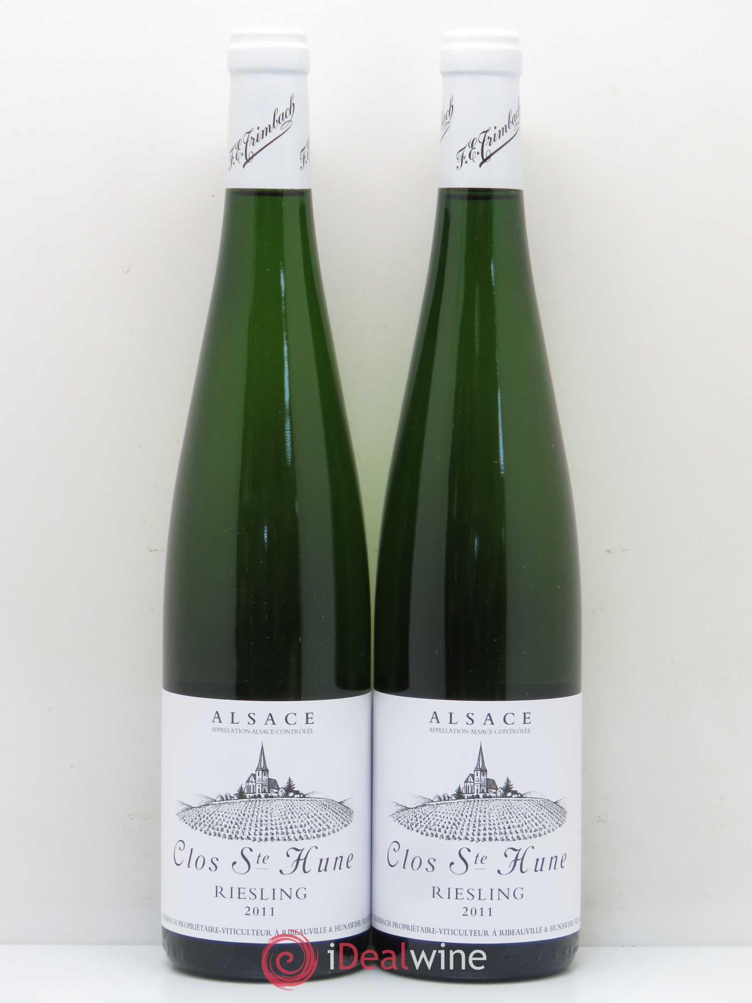 Alsace Riesling Clos Sainte-Hune Trimbach (Domaine) 2011 - Lot de 2 bouteilles - 0