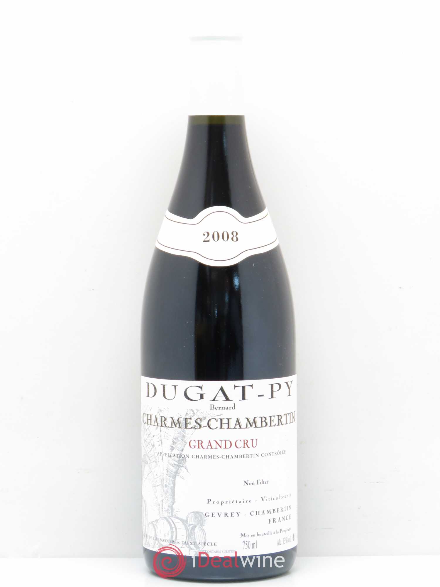 Charmes-Chambertin Grand Cru Dugat-Py 2008 - Lot de 1 bouteille - 0
