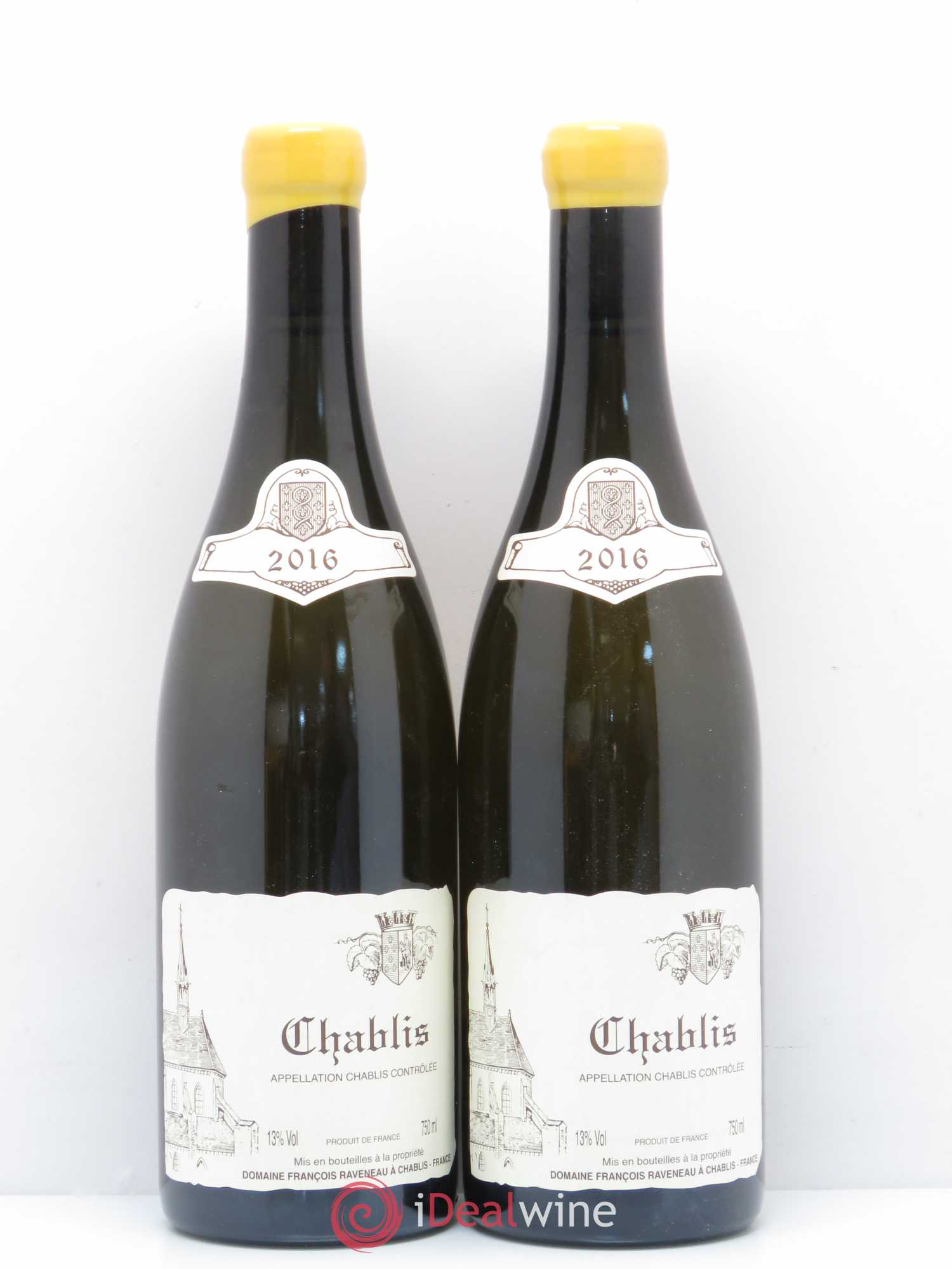 Chablis Raveneau (Domaine) 2016 - Lot de 2 bouteilles - 0
