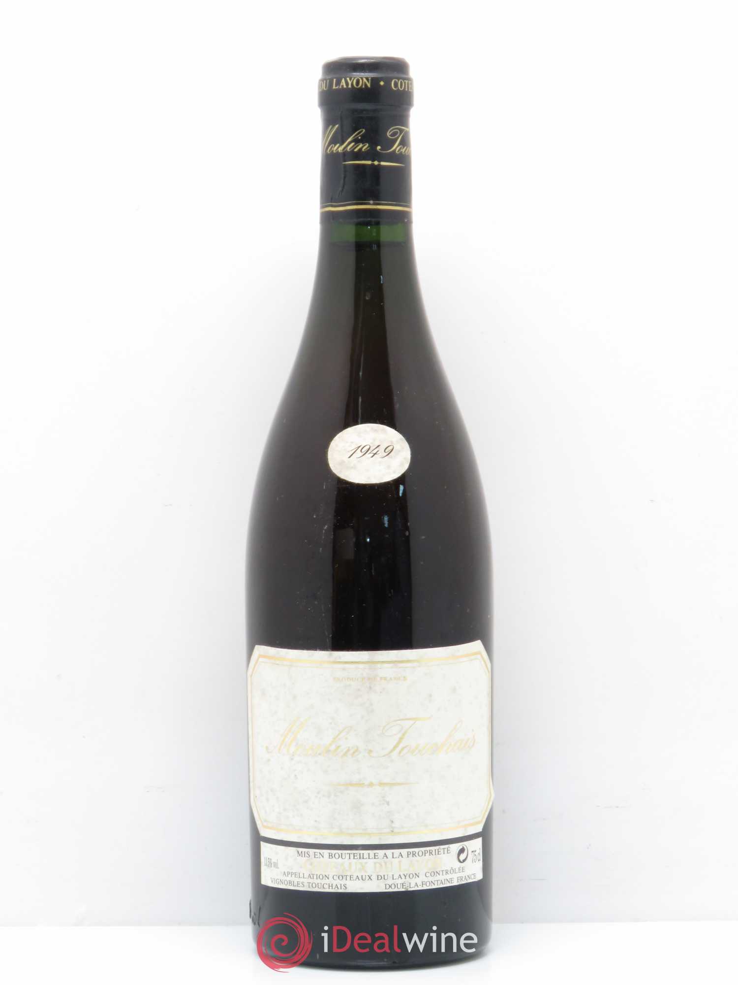 Coteaux du Layon Moulins Touchais 1949 - Lotto di 1 bottiglia - 0