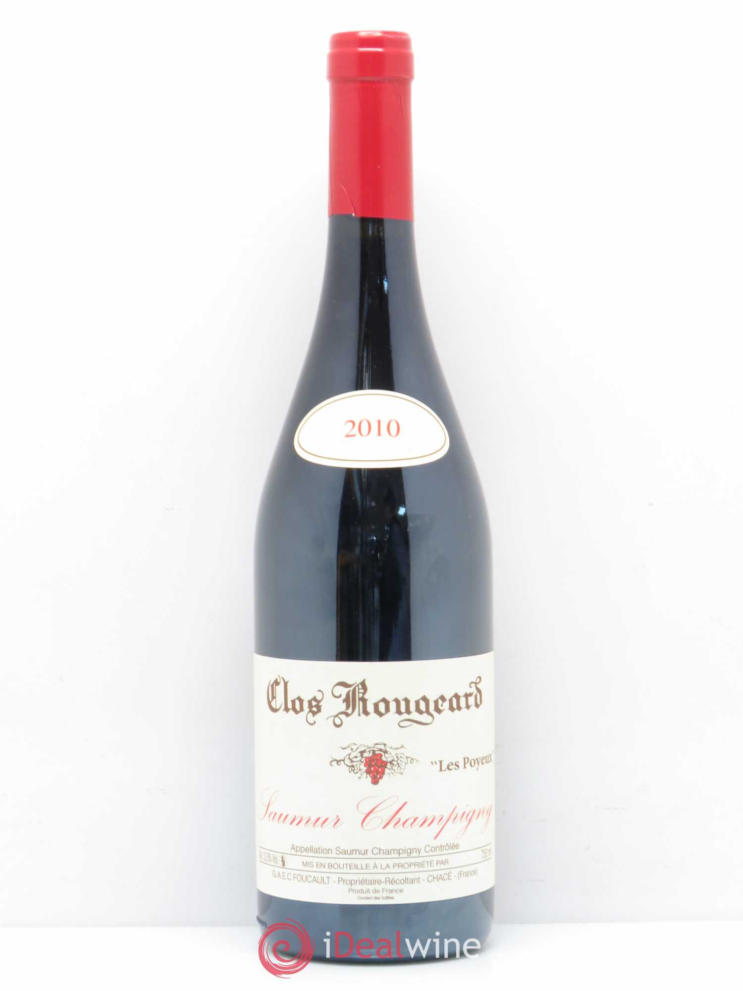Saumur-Champigny Les Poyeux Clos Rougeard 2010 - Lot de 1 bouteille - 0