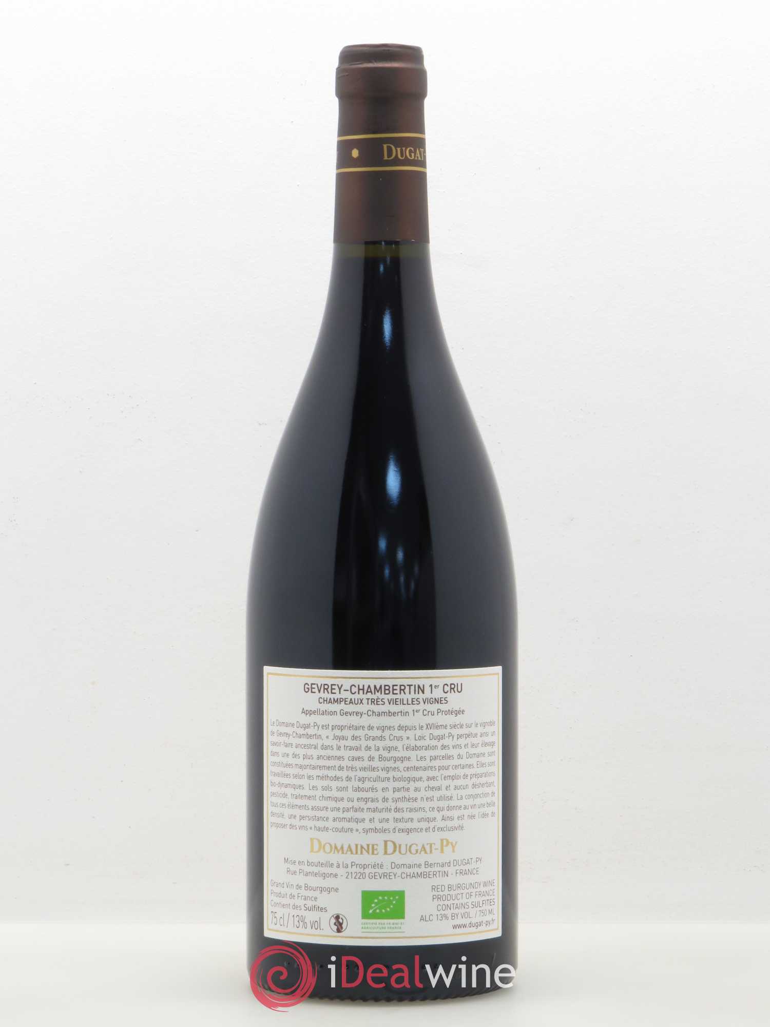 Gevrey-Chambertin 1er Cru Champeaux Dugat-Py Très vieilles vignes 2017 - Posten von 1 Flasche - 1