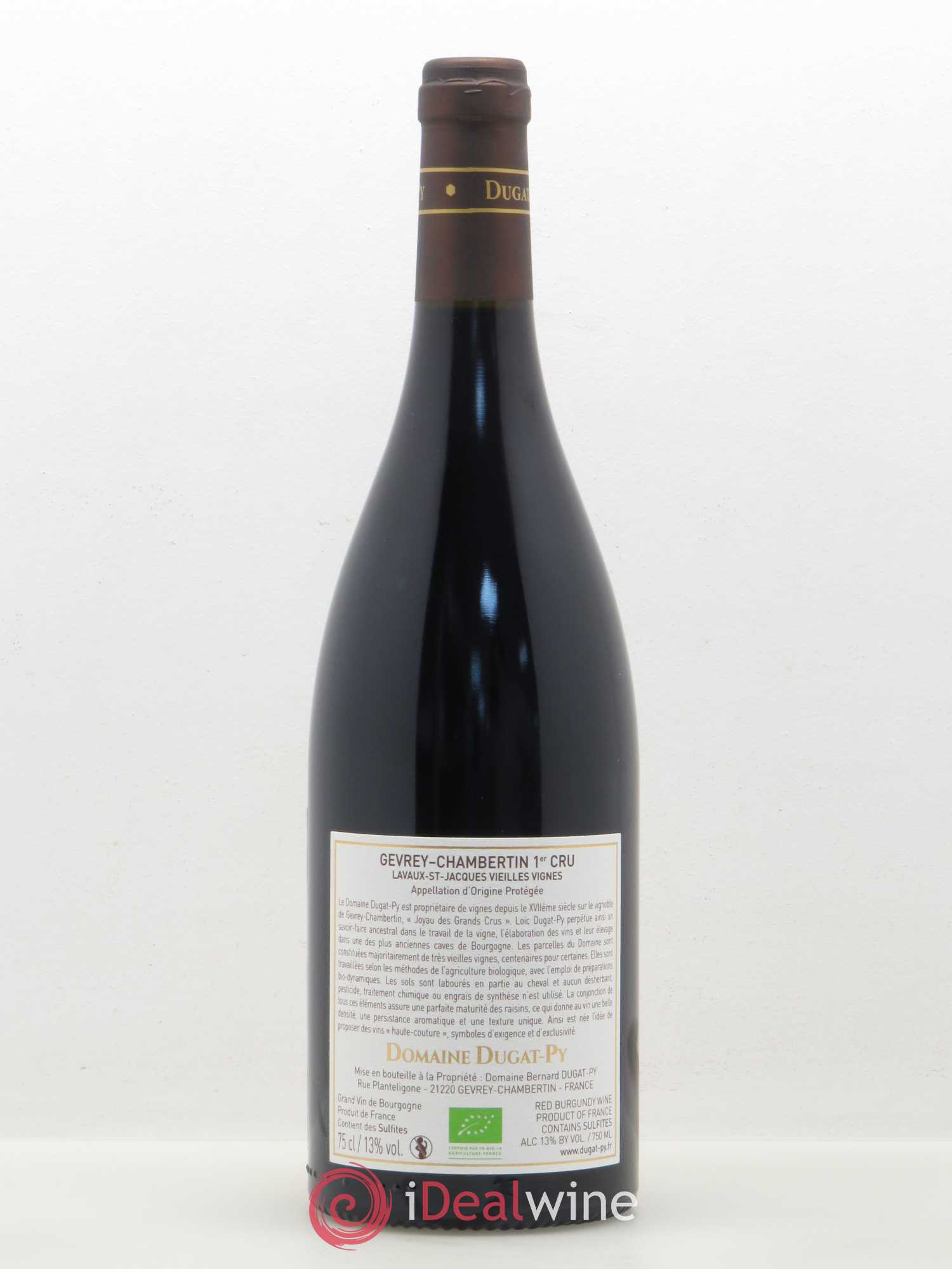 Gevrey-Chambertin 1er Cru Lavaux Saint Jacques Dugat-Py Vieilles vignes 2017 - Posten von 1 Flasche - 1