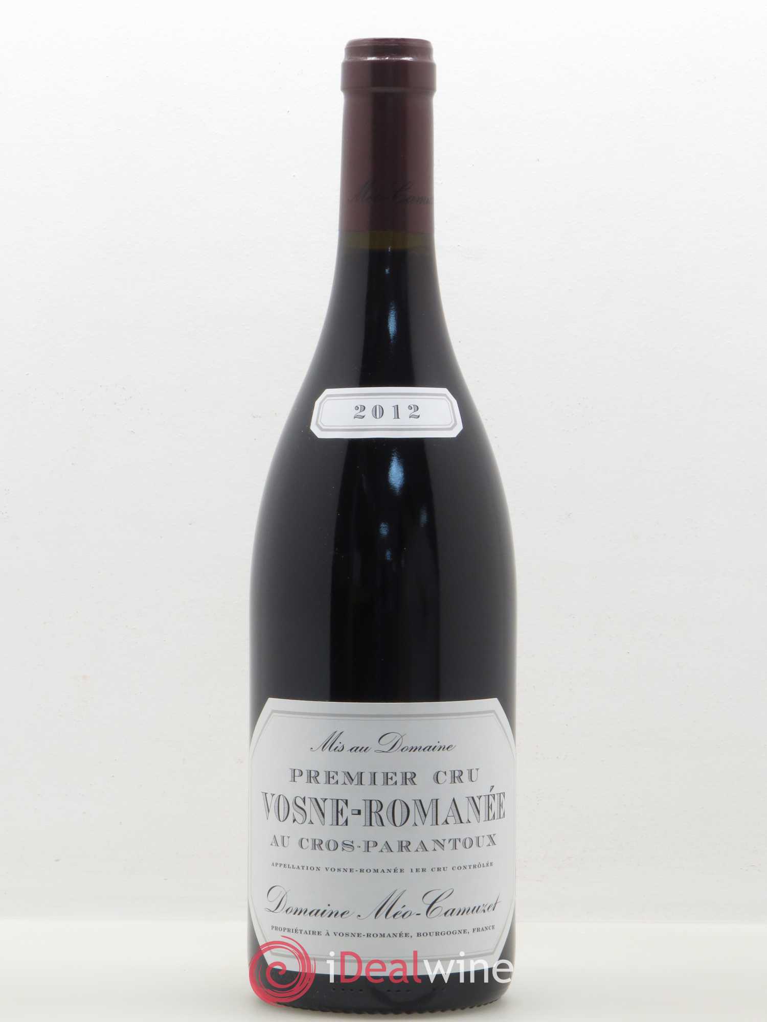Vosne-Romanée 1er Cru Au Cros Parantoux Méo-Camuzet (Domaine) 2012 - Lot de 1 bouteille - 0