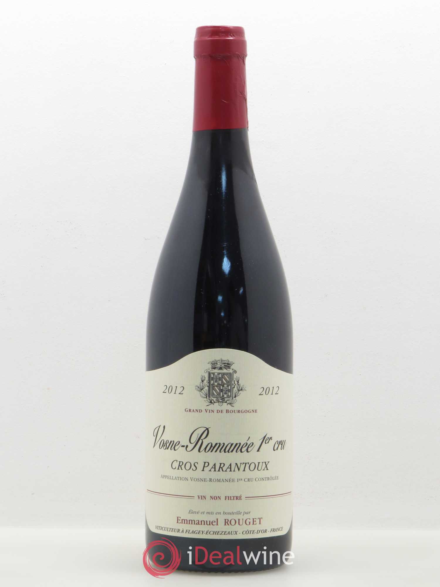 Vosne-Romanée 1er Cru Cros Parantoux Emmanuel Rouget 2012 - Lot de 1 bouteille - 0