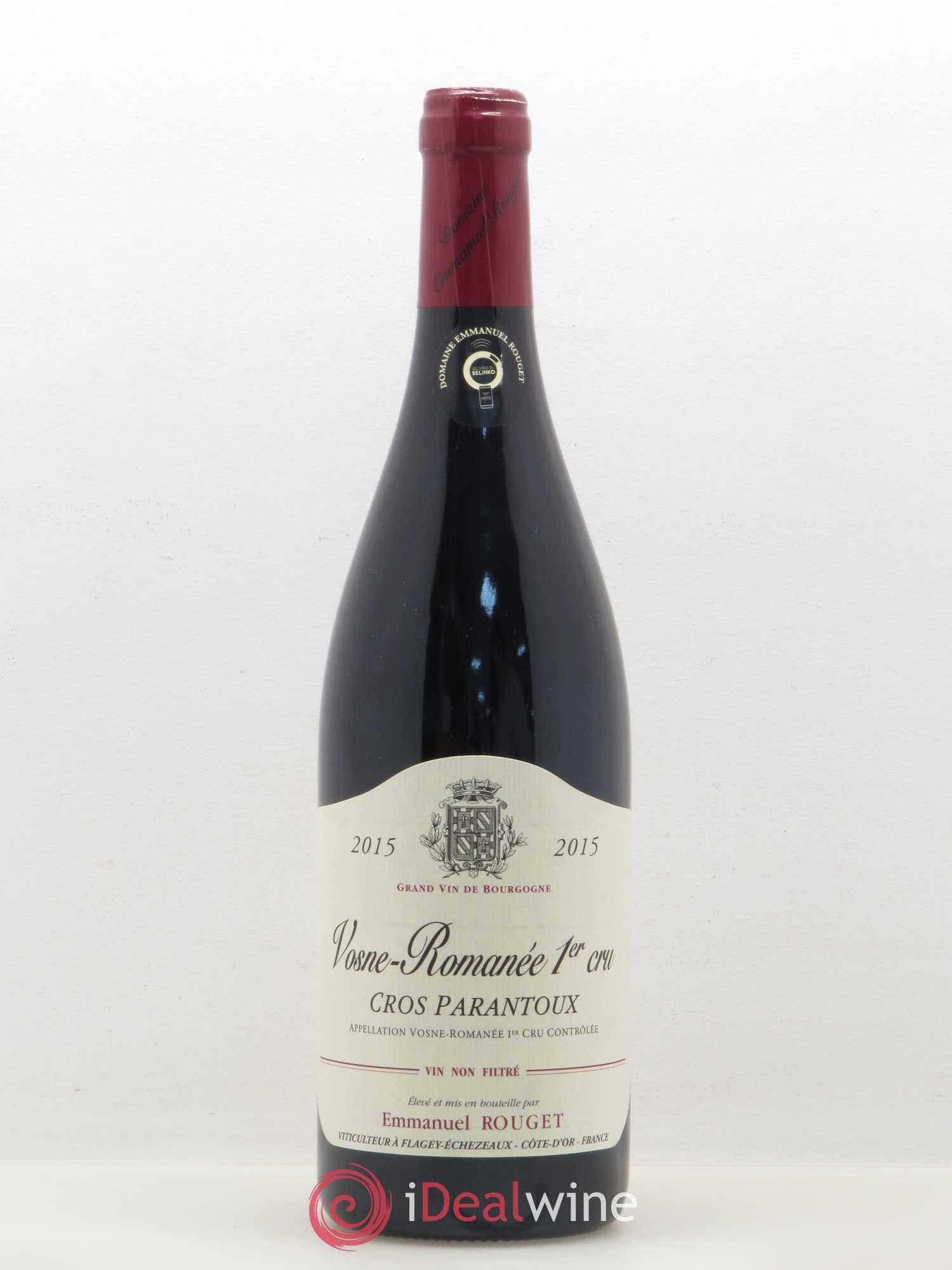 Vosne-Romanée 1er Cru Cros Parantoux Emmanuel Rouget 2015 - Lot de 1 bouteille - 0