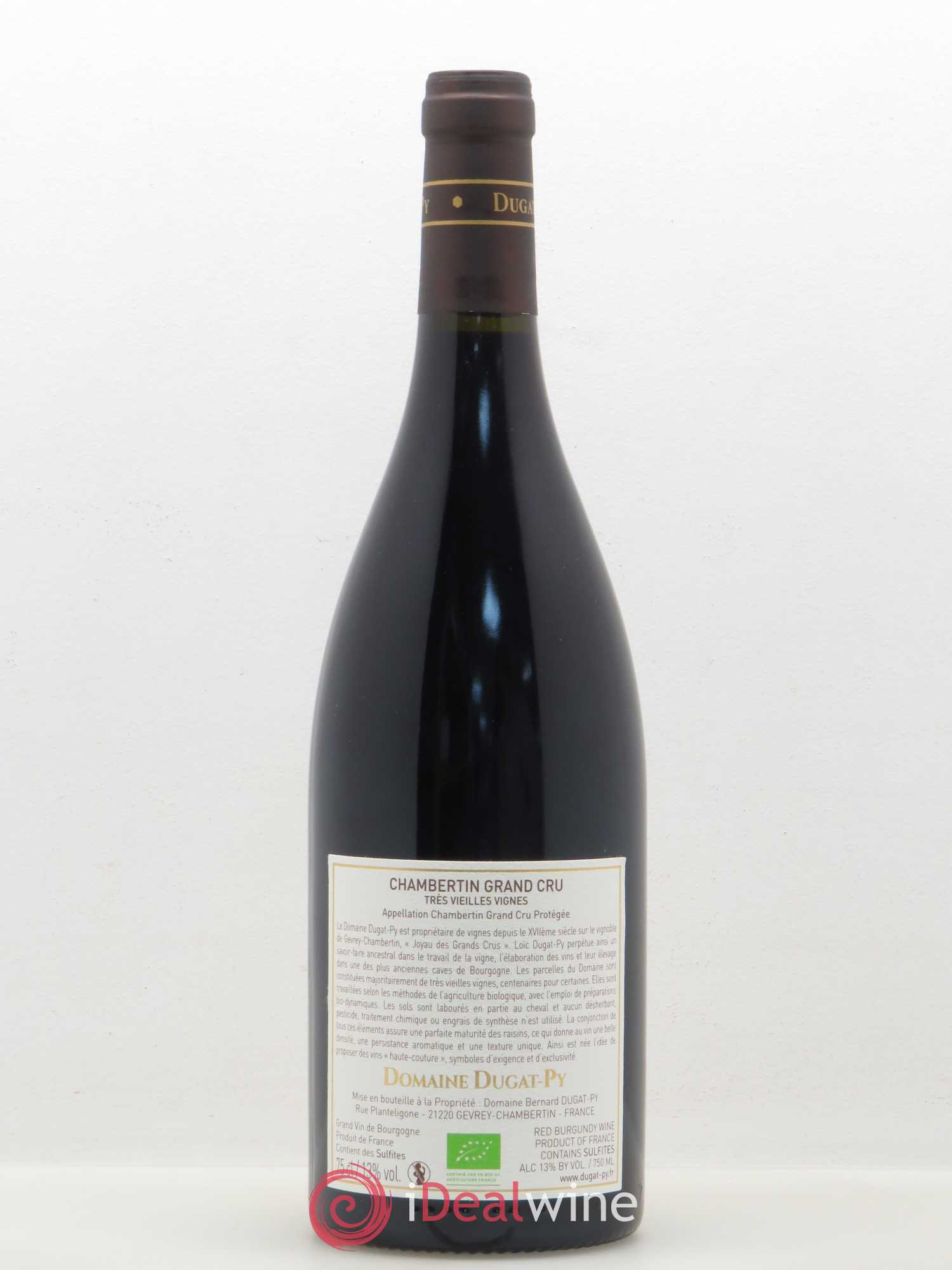 Chambertin Grand Cru Vieilles Vignes Dugat-Py Très vieilles vignes 2015 - Posten von 1 Flasche - 1
