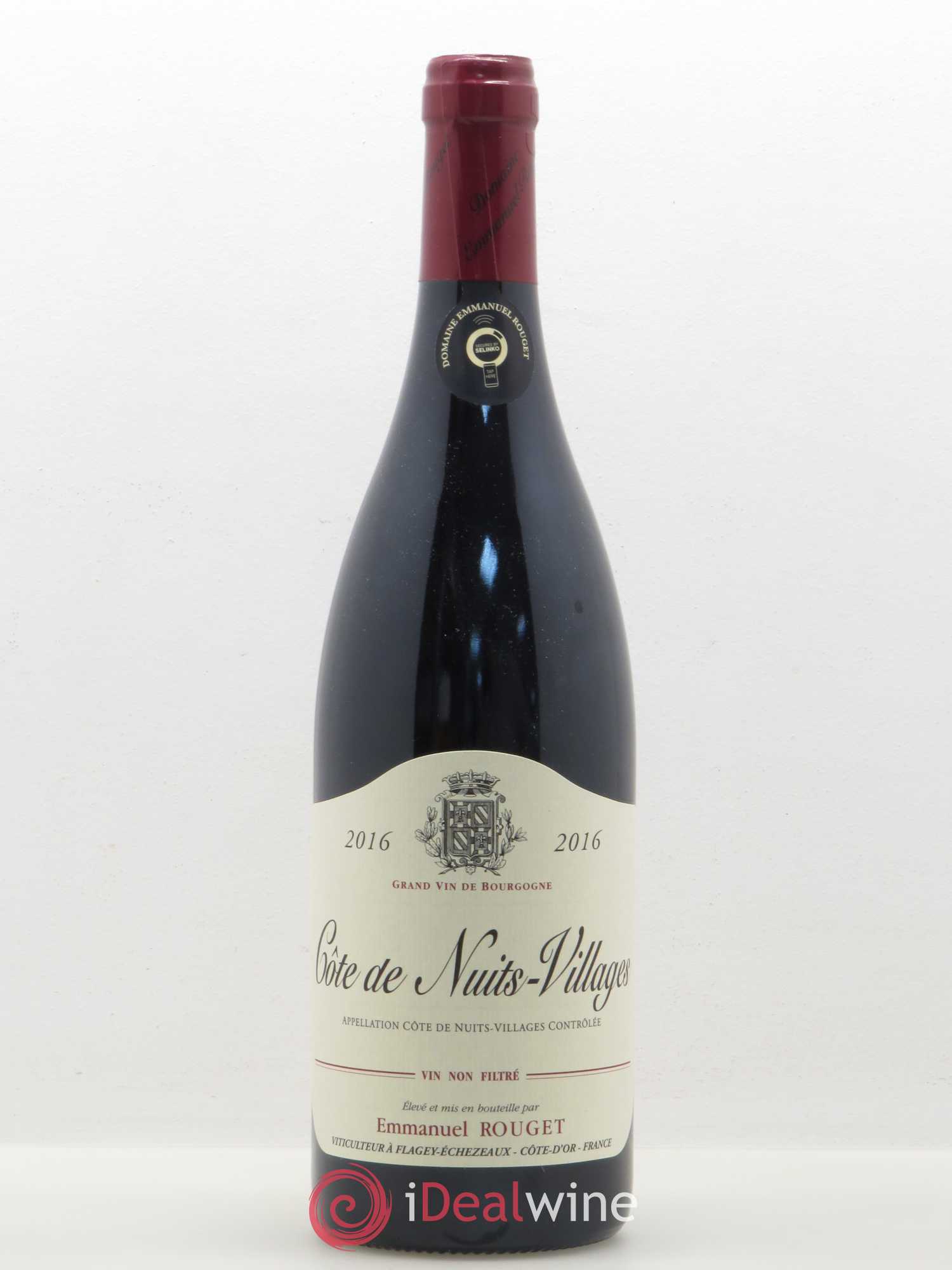 Côte de Nuits-Villages Domaine Rouget 2016 - Lot de 1 bouteille - 0