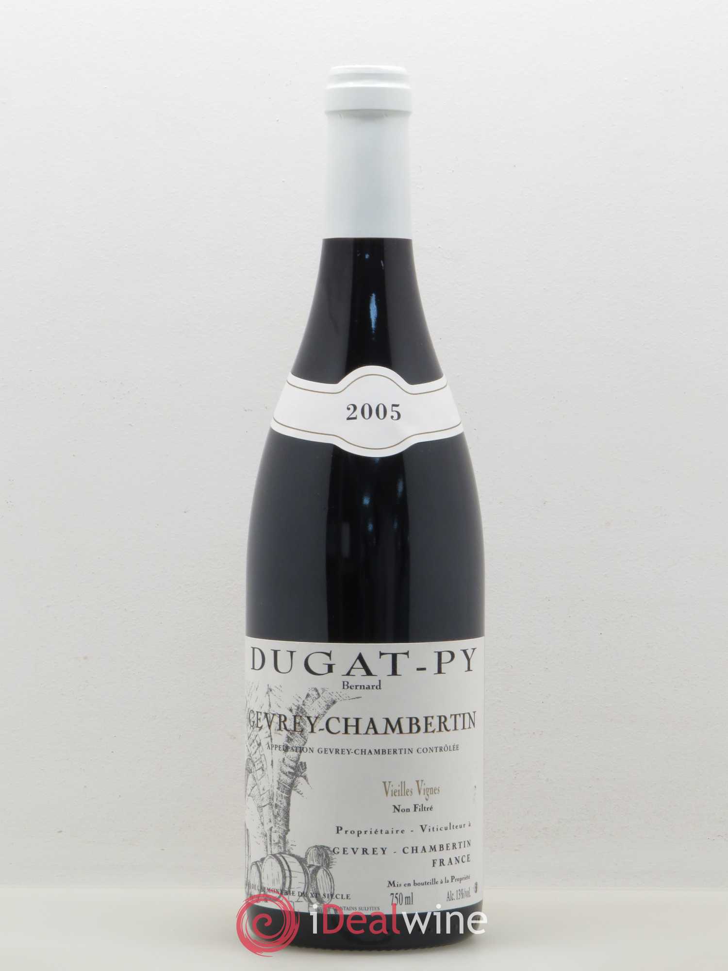 Gevrey-Chambertin Vieilles Vignes Dugat-Py 2005 - Lot de 1 bouteille - 0