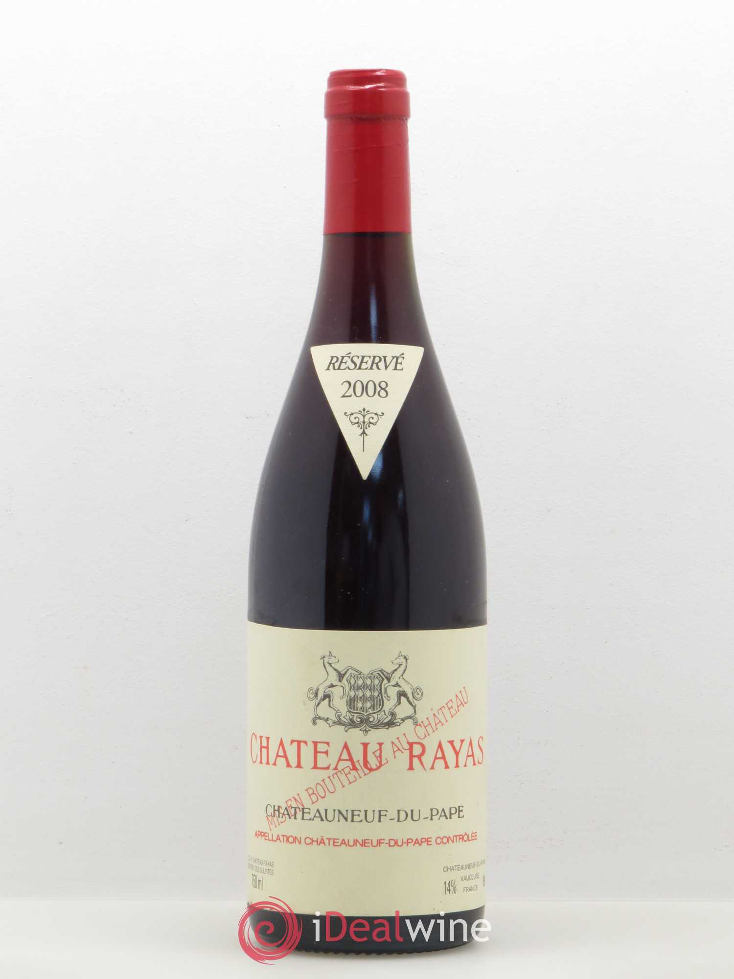 Châteauneuf-du-Pape Château Rayas Emmanuel Reynaud 2008 - Lot de 1 bouteille - 0