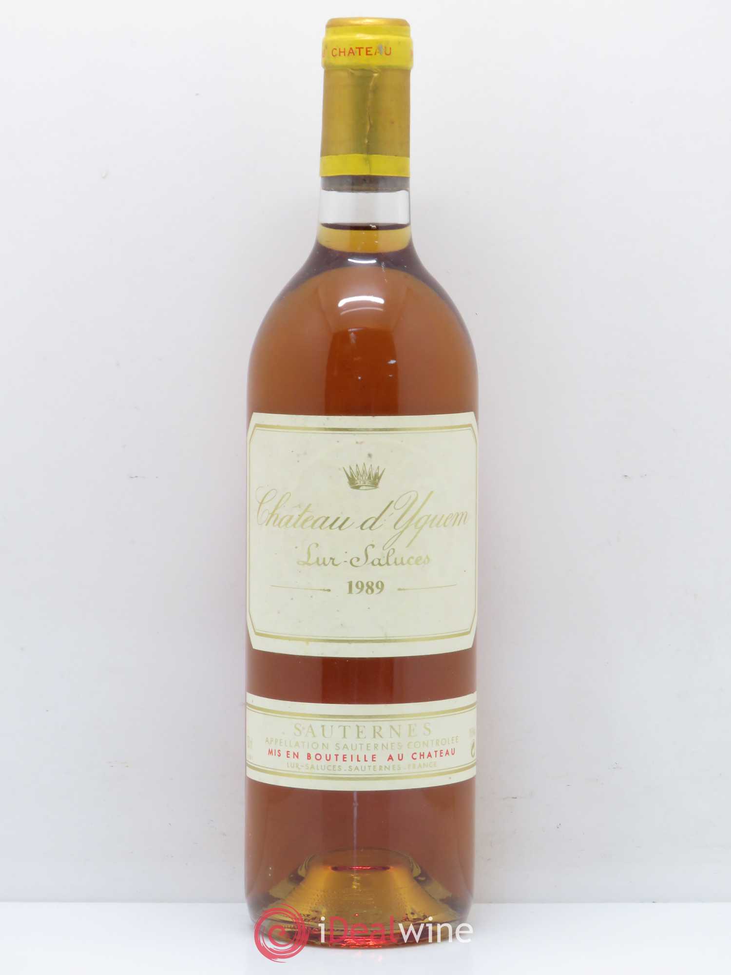 Château d' Yquem 1er Cru Classé Supérieur 1989 - Lotto di 1 bottiglia - 0