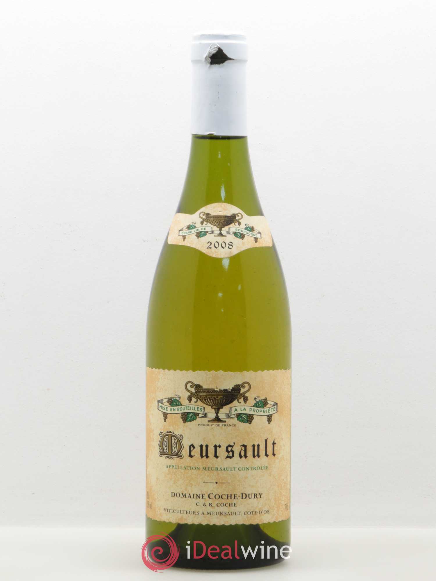 Meursault Coche Dury (Domaine) 2008 - Lot de 1 bouteille - 0