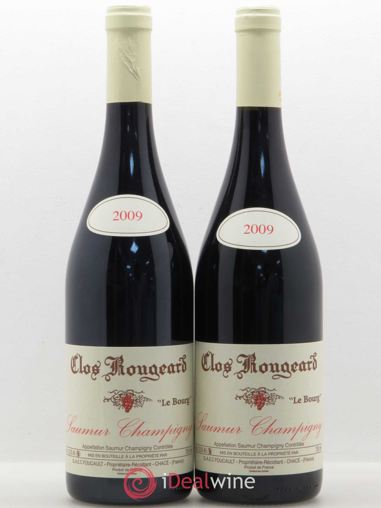 Saumur-Champigny Le Bourg Clos Rougeard 2009 - Lot de 2 bouteilles - 0