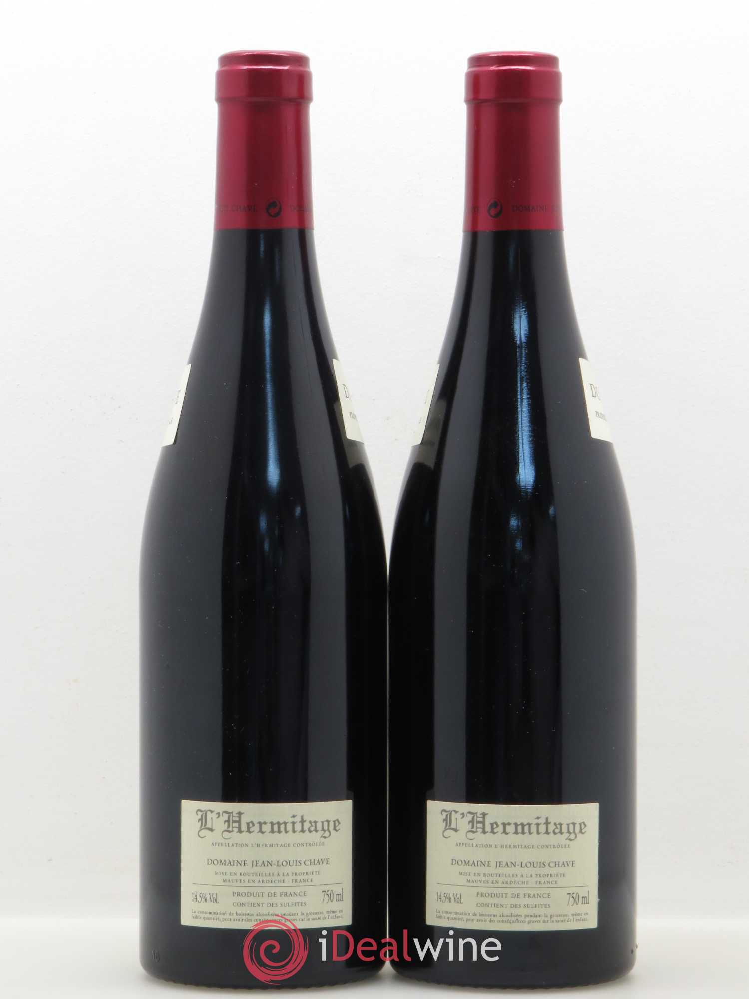 Hermitage Jean-Louis Chave 2010 - Lot de 2 bouteilles - 1