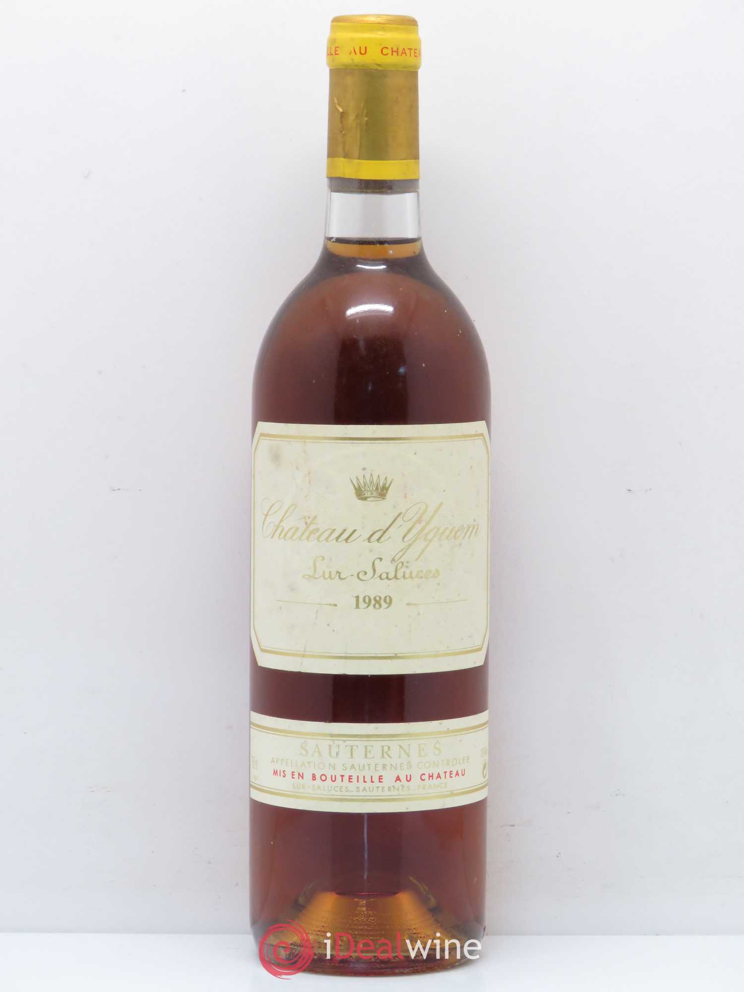 Château d' Yquem 1er Cru Classé Supérieur 1989 - Lotto di 1 bottiglia - 0