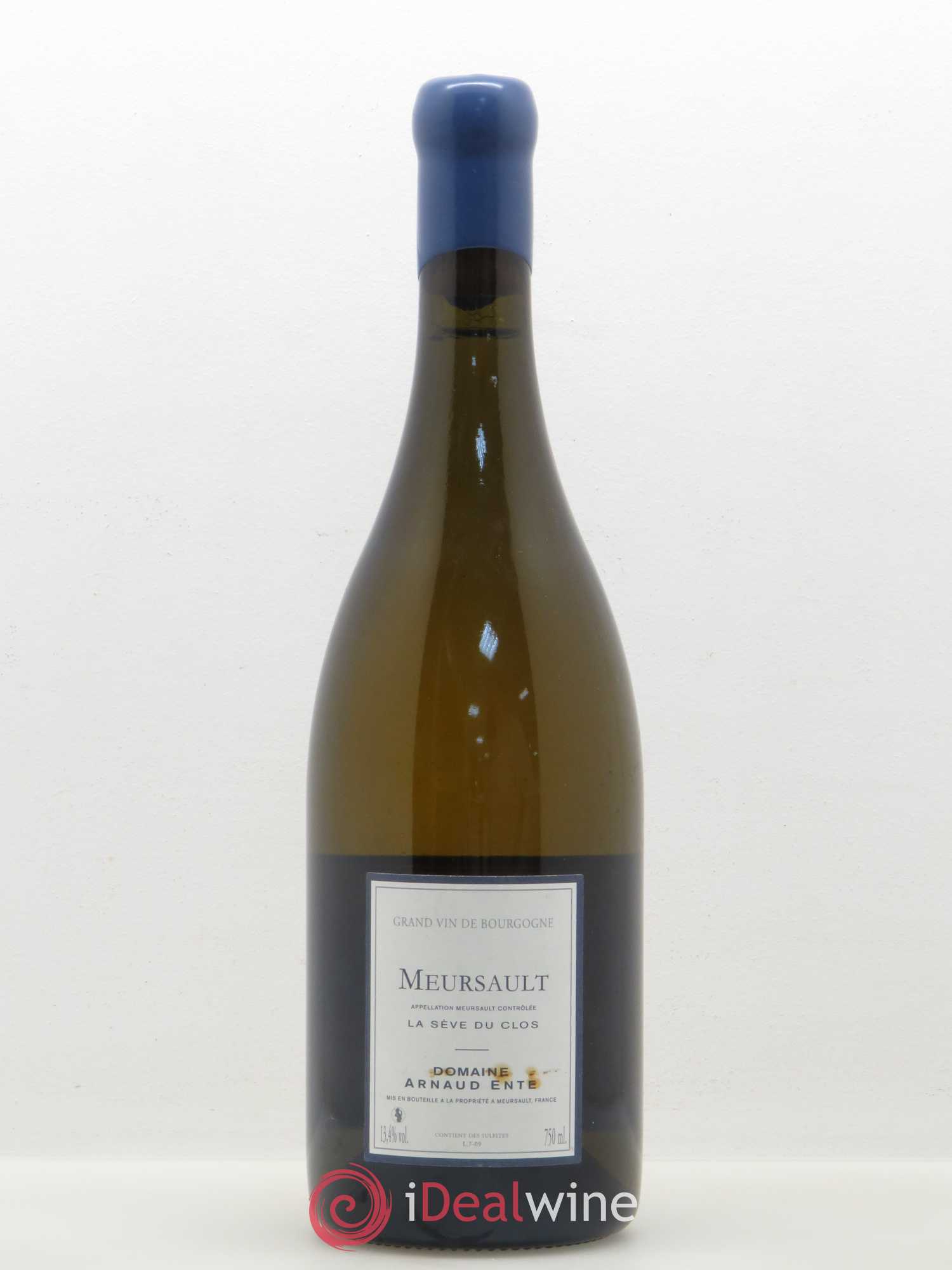 Meursault La Sève du Clos Arnaud Ente 2009 - Lot de 1 bouteille - 1