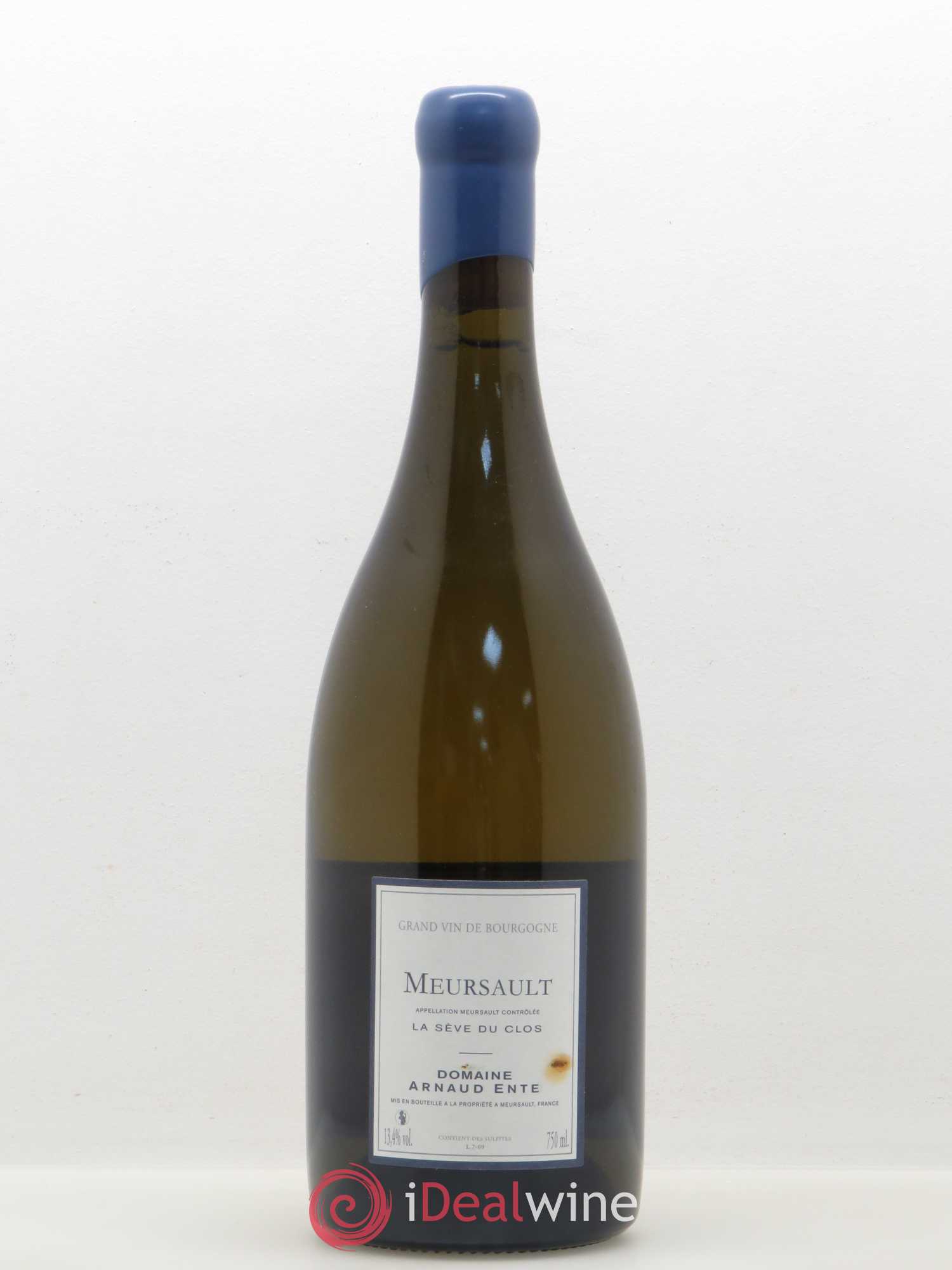 Meursault La Sève du Clos Arnaud Ente 2009 - Lot de 1 bouteille - 1