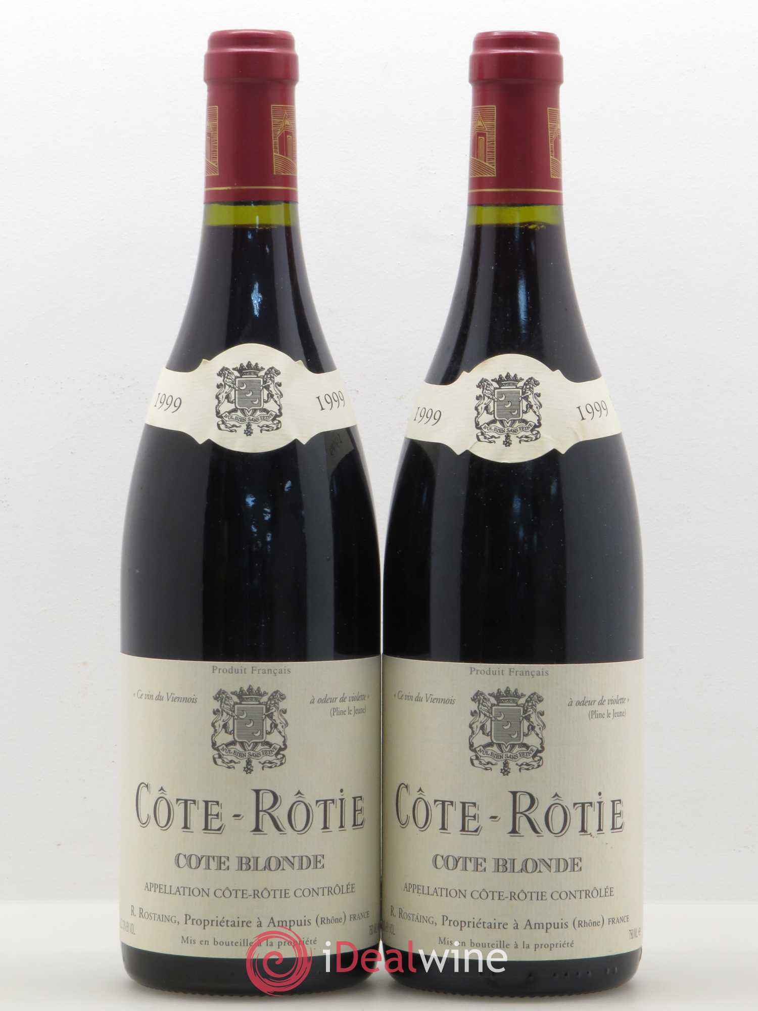 Côte-Rôtie Côte Blonde René Rostaing 1999 - Posten von 2 Flaschen - 0